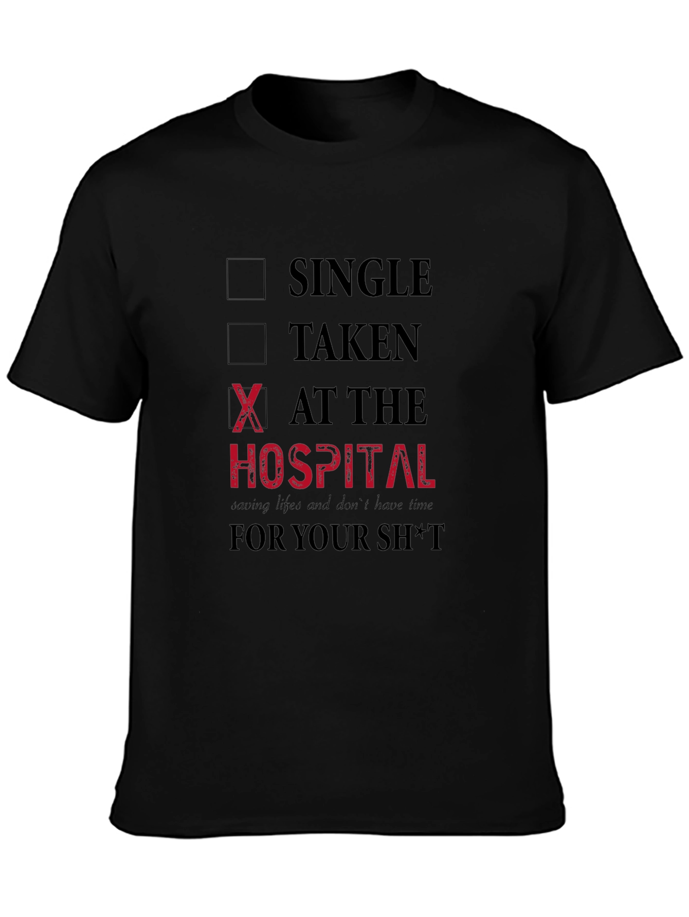 At The Hospital Graphic T-Shirt