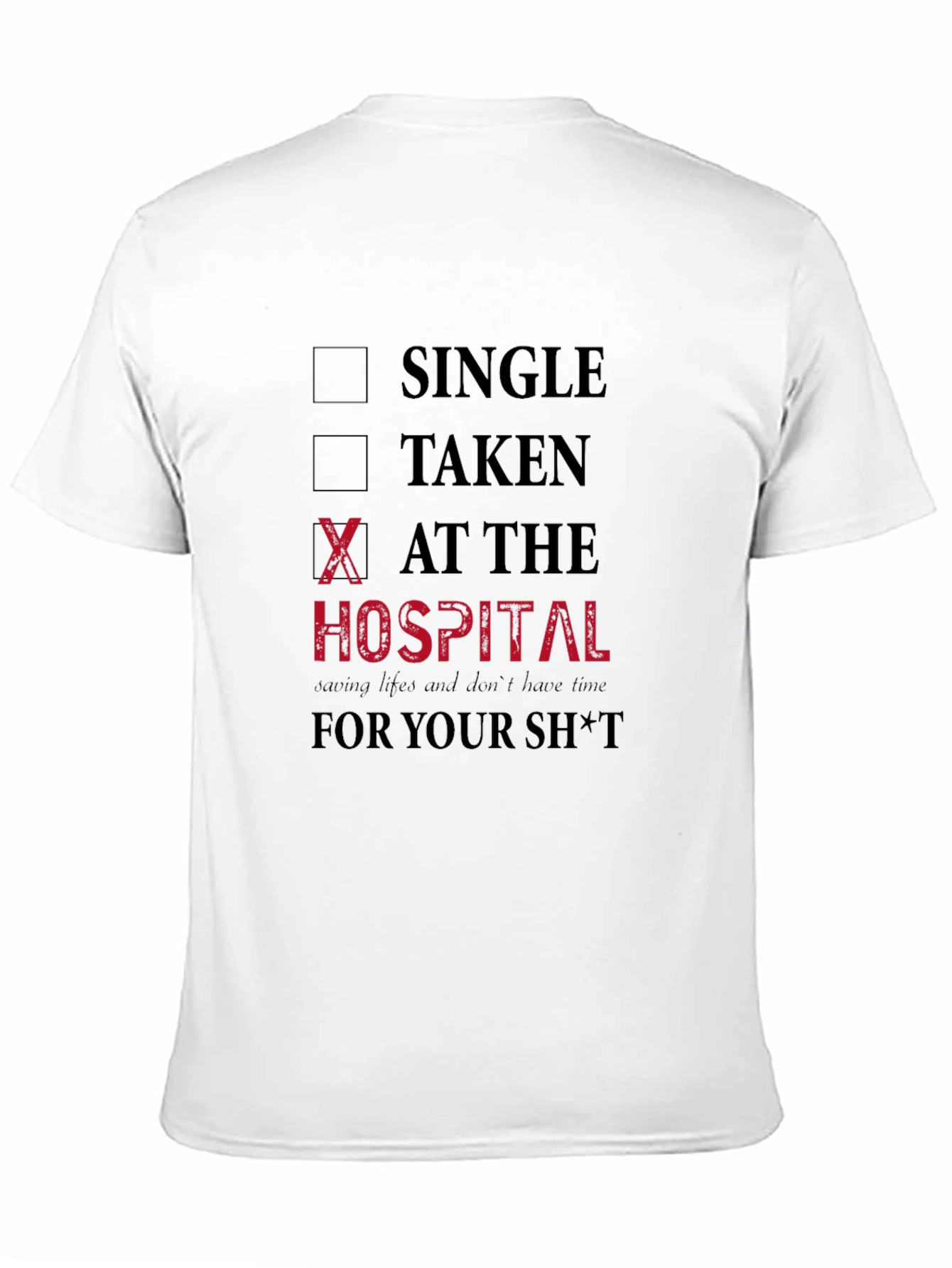 At The Hospital Graphic T-Shirt