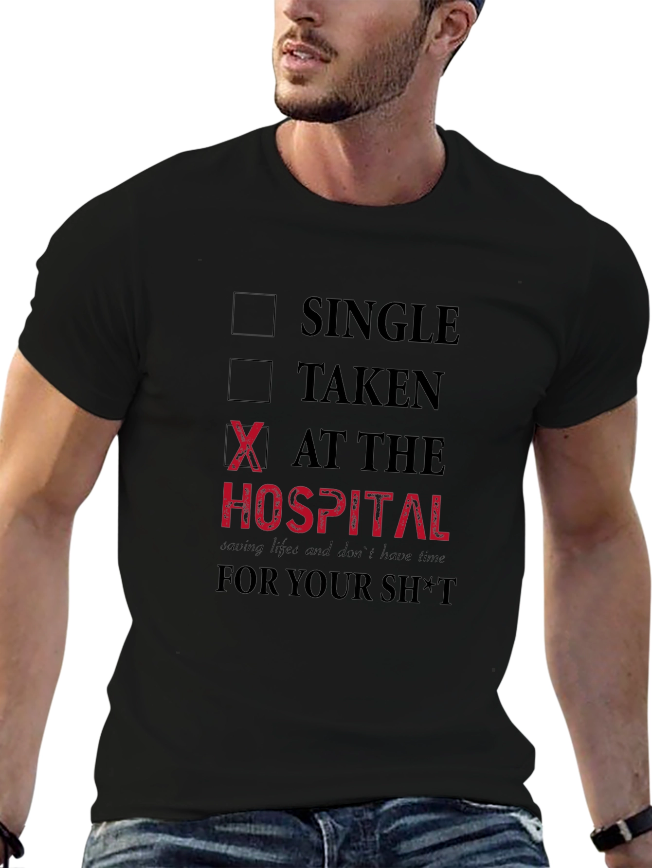 At The Hospital Graphic T-Shirt