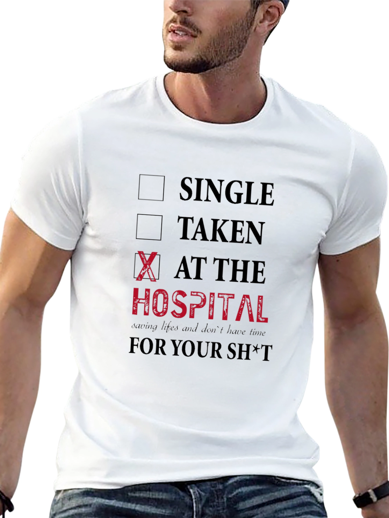At The Hospital Graphic T-Shirt