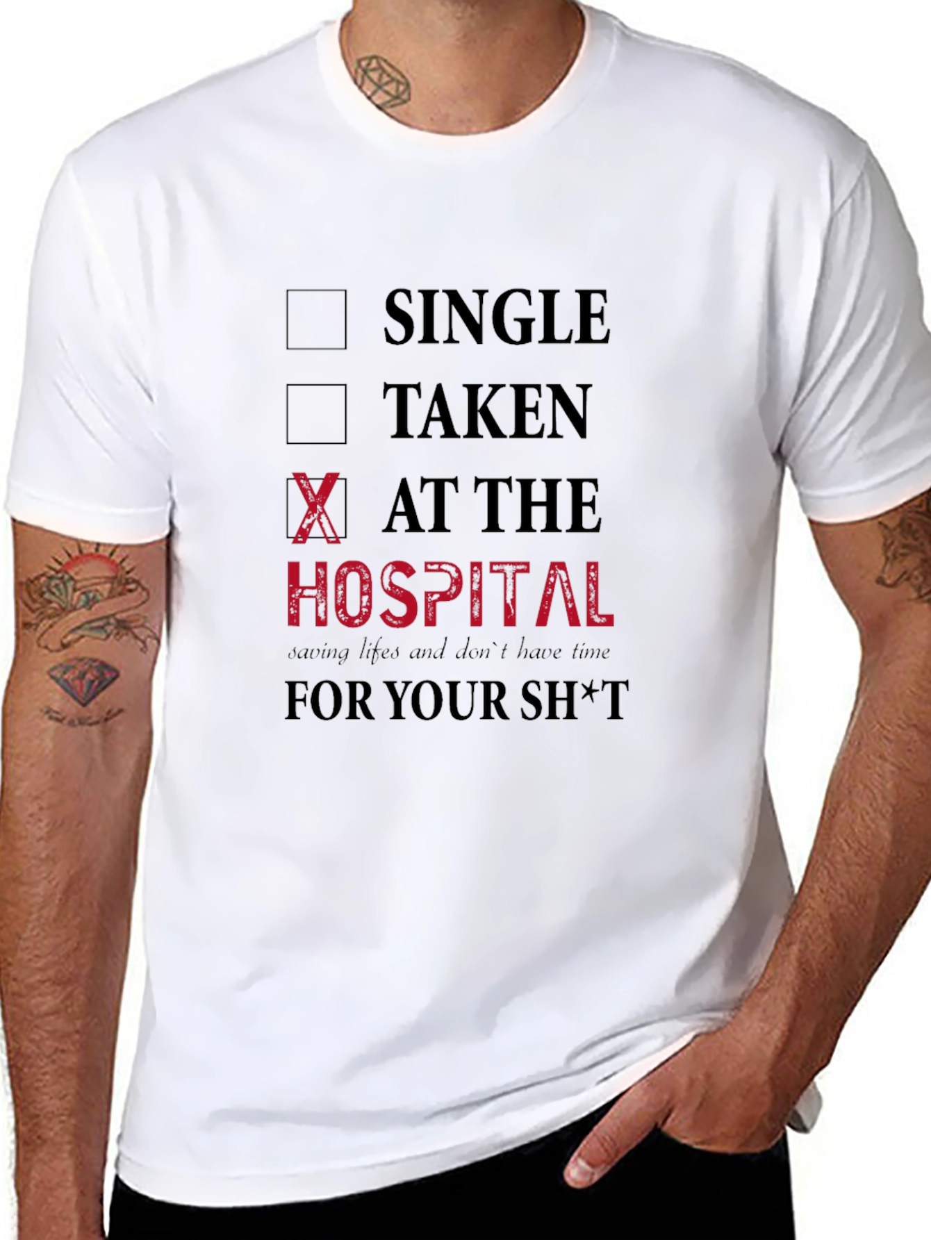At The Hospital Graphic T-Shirt