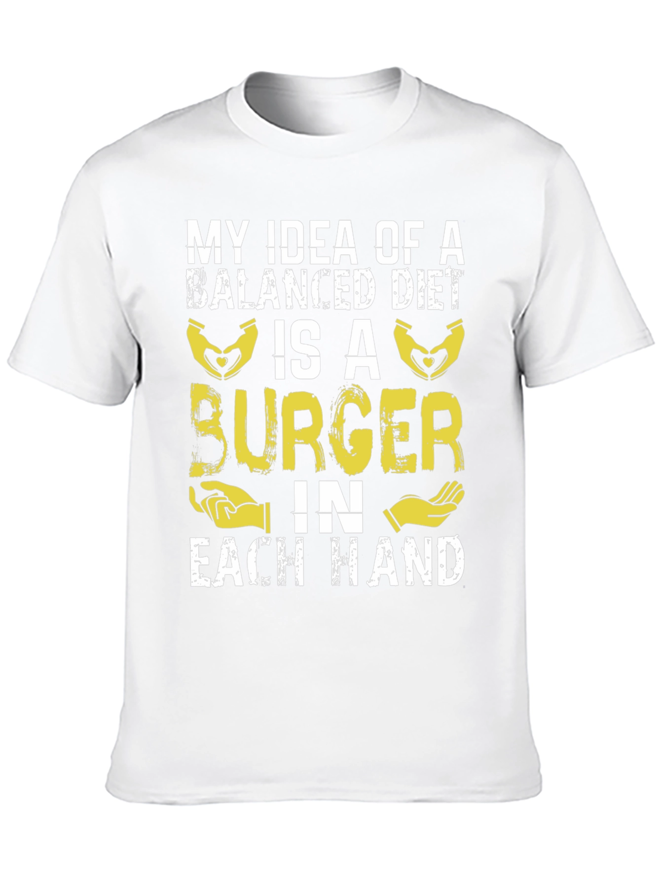 Burger Balanced Diet T-Shirt