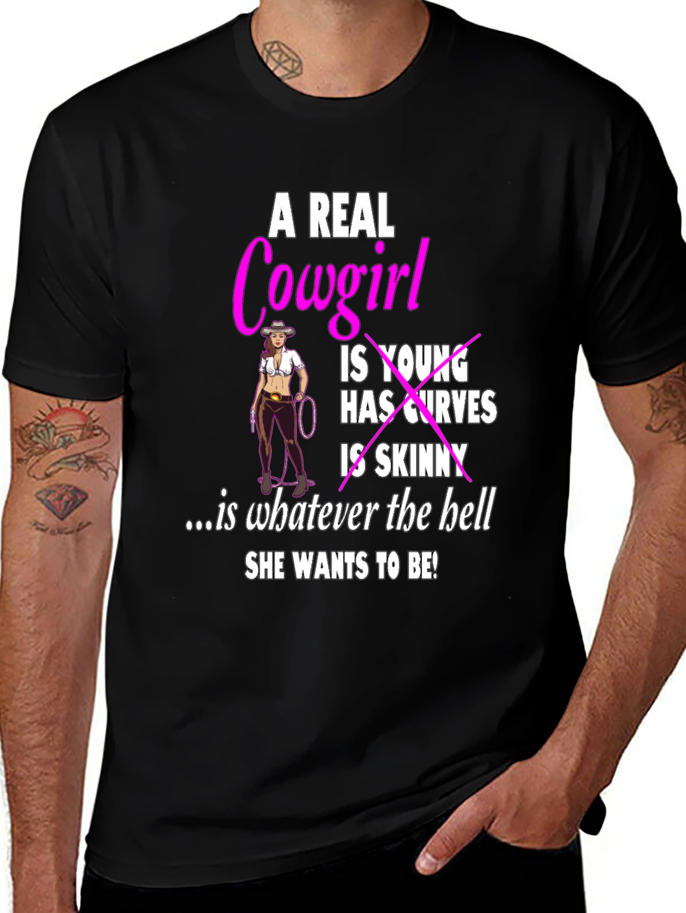 Real Cowgirl T-Shirt