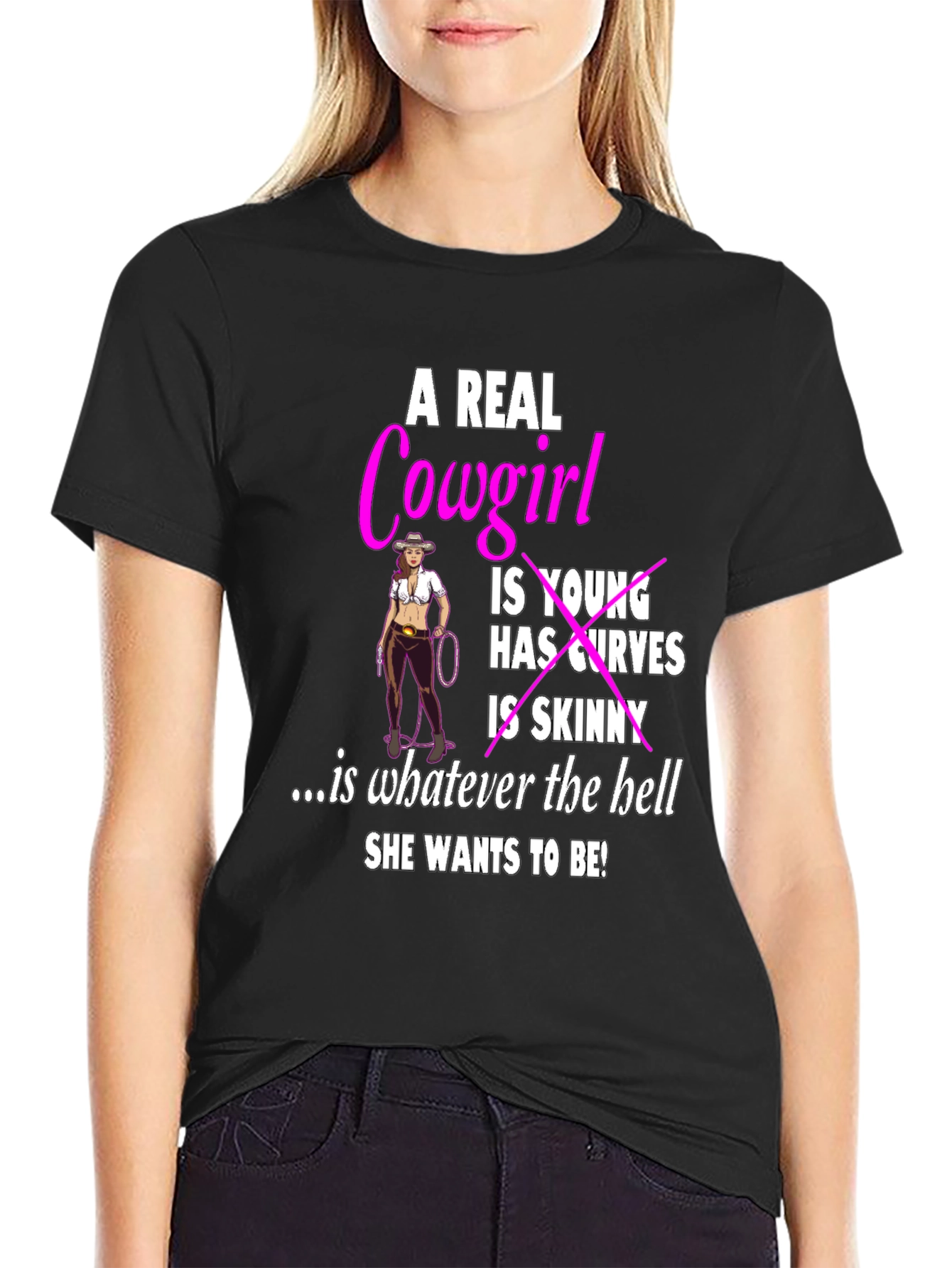 Real Cowgirl T-Shirt