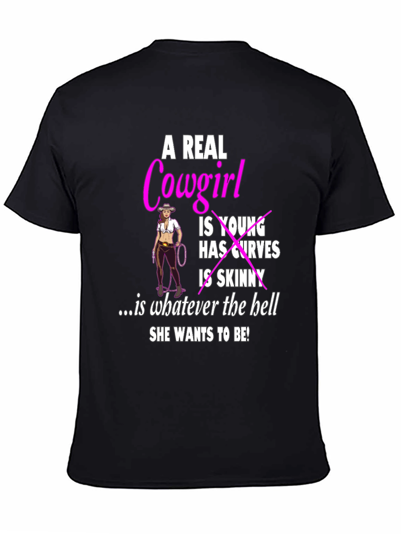 Real Cowgirl T-Shirt