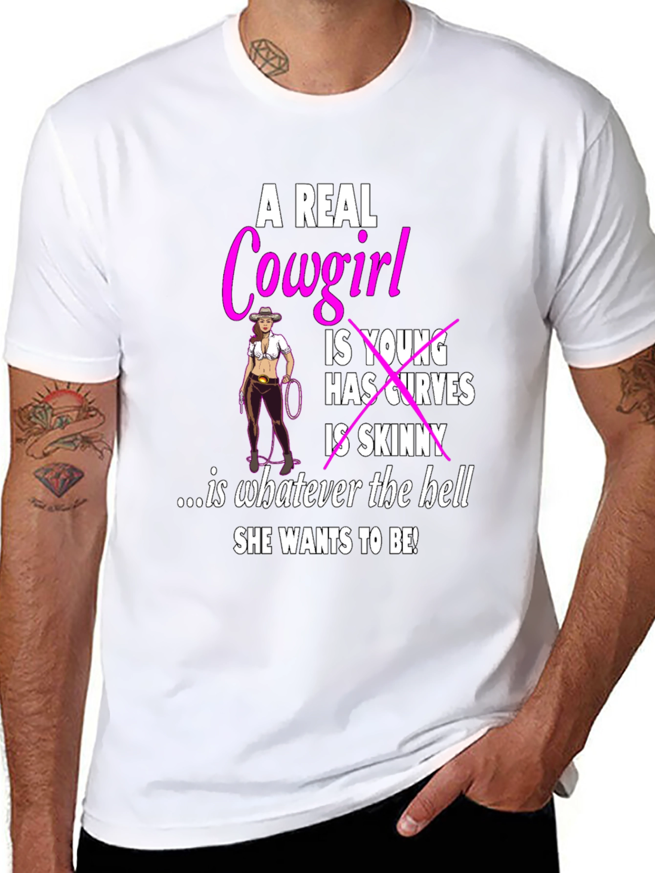 Real Cowgirl T-Shirt