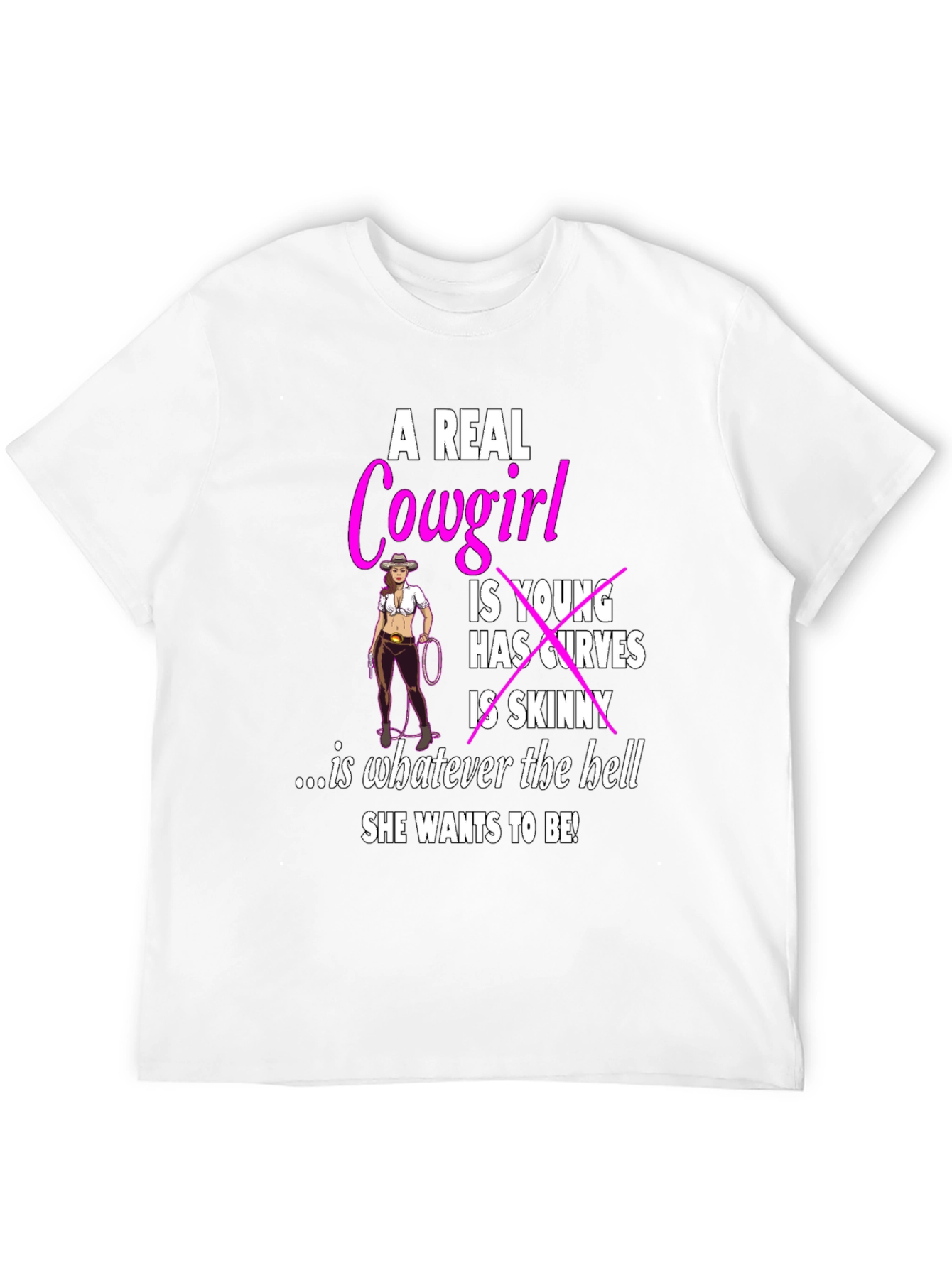 Real Cowgirl T-Shirt