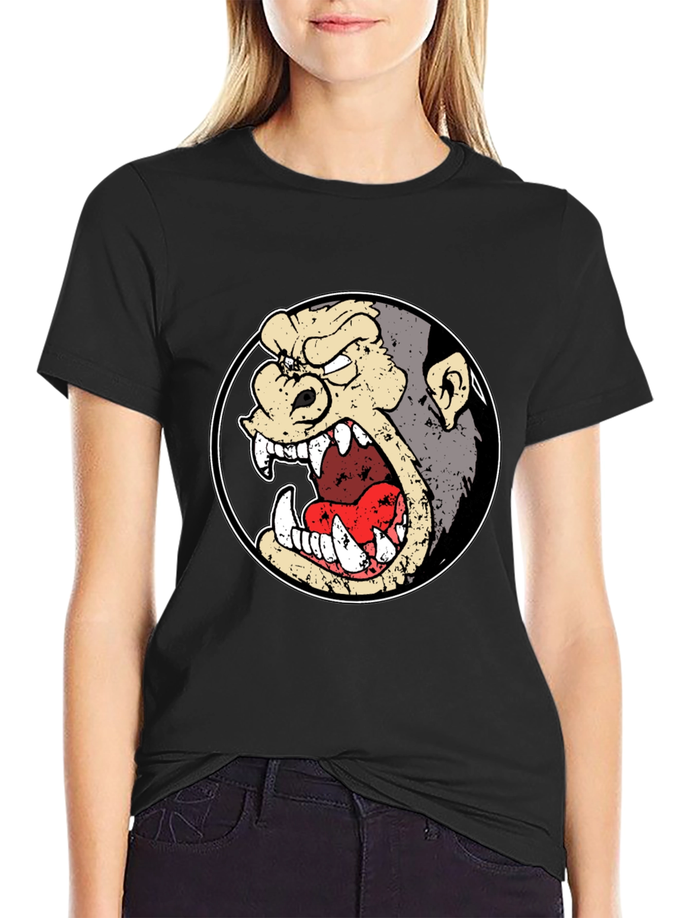 Graphic Tee: Angry Gorilla Design