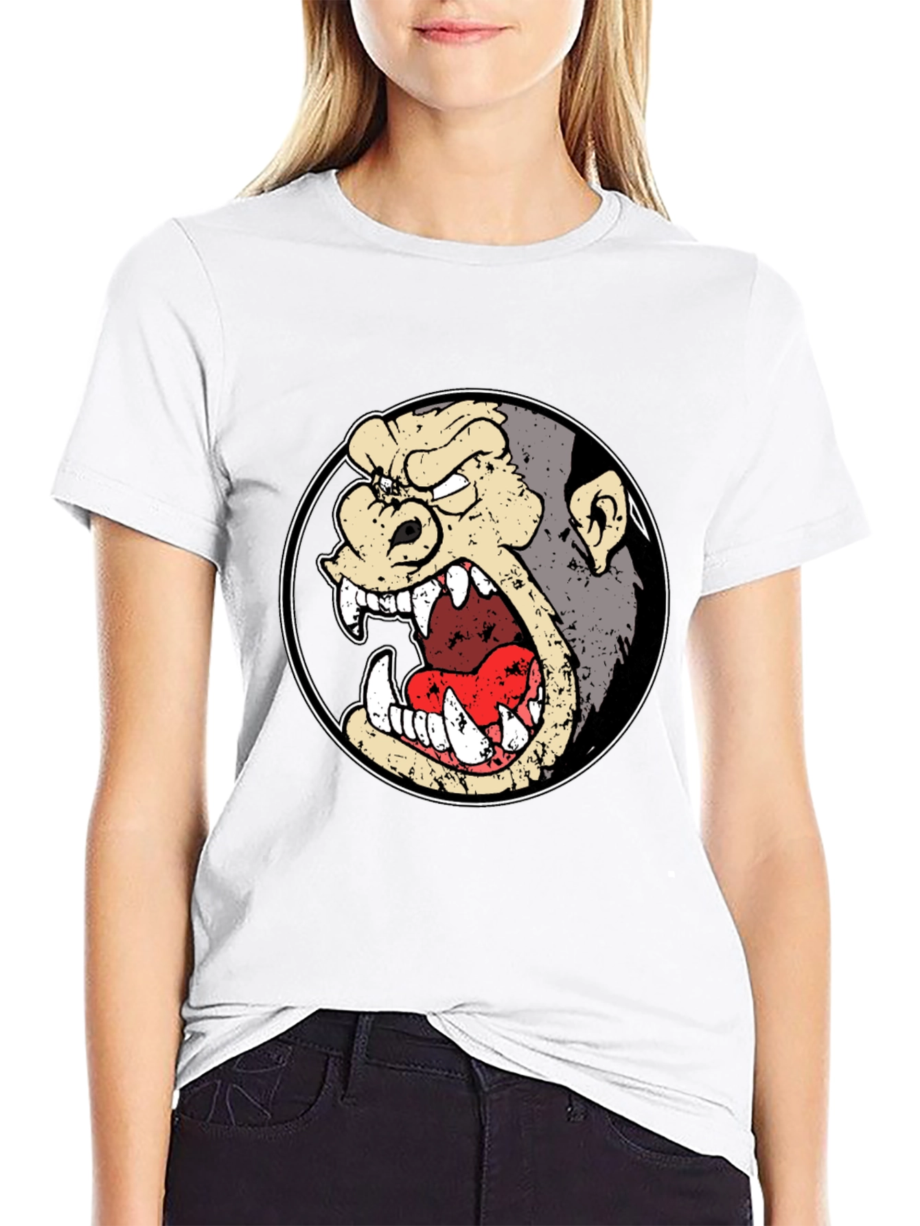 Graphic Tee: Angry Gorilla Design