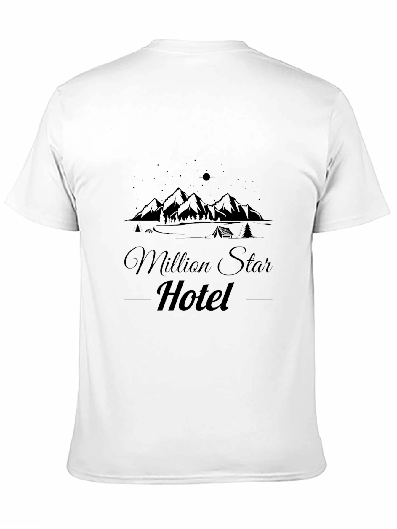 Million Star Hotel Graphic Tee - Camping Shirt