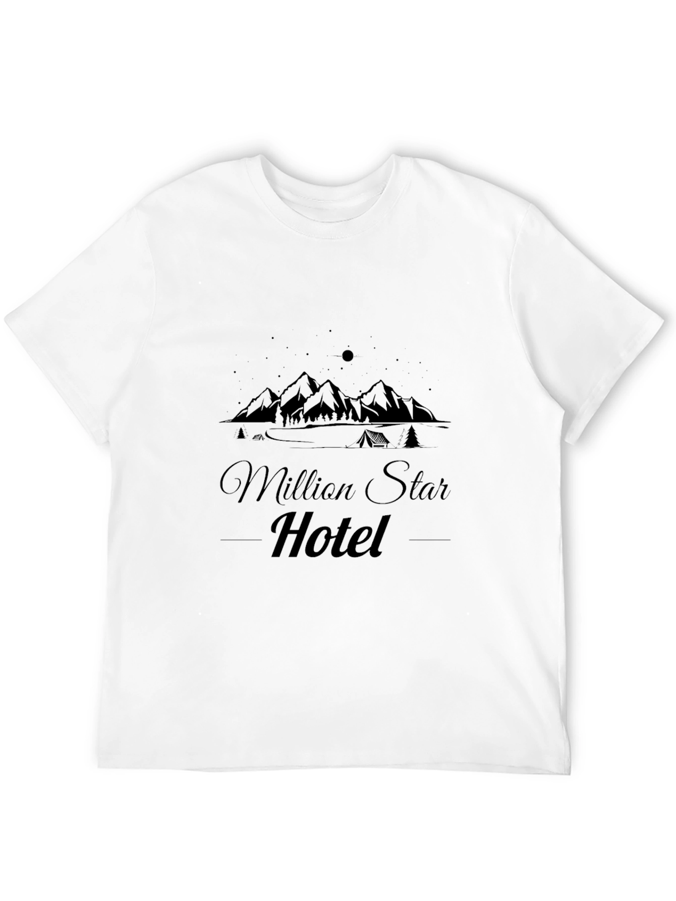 Million Star Hotel Graphic Tee - Camping Shirt