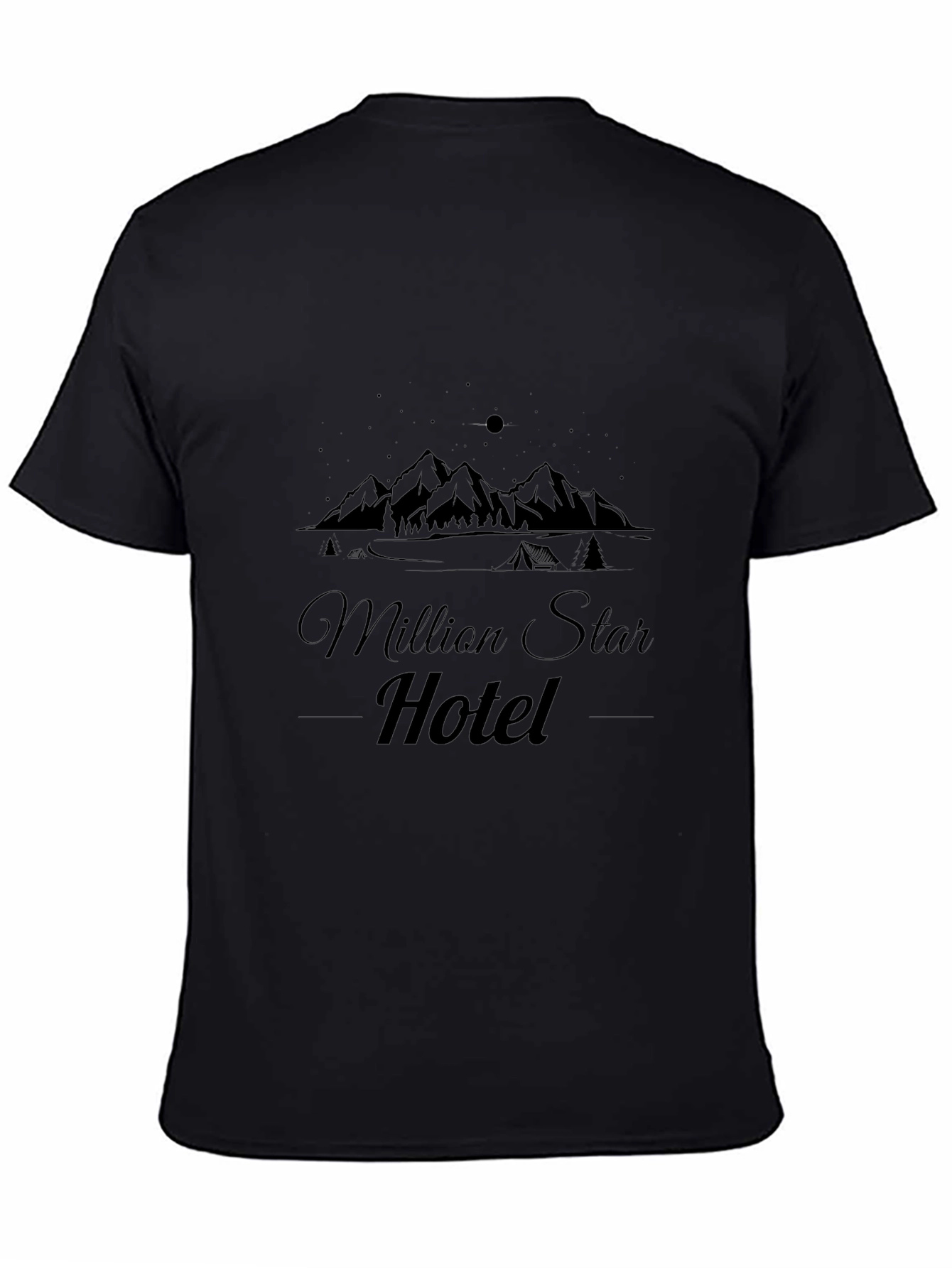 Million Star Hotel Graphic Tee - Camping Shirt