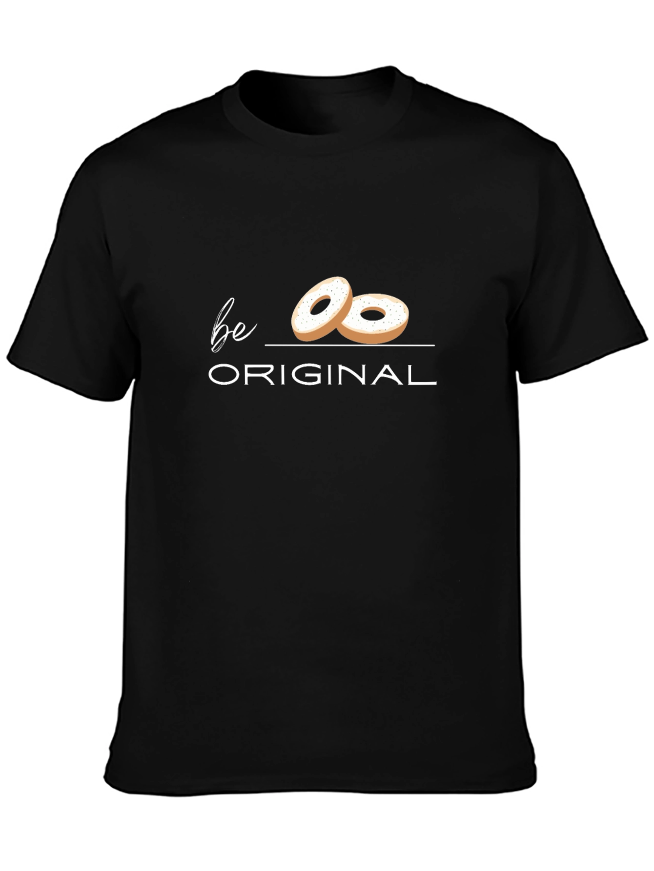 Be Original Bagel Graphic T-Shirt