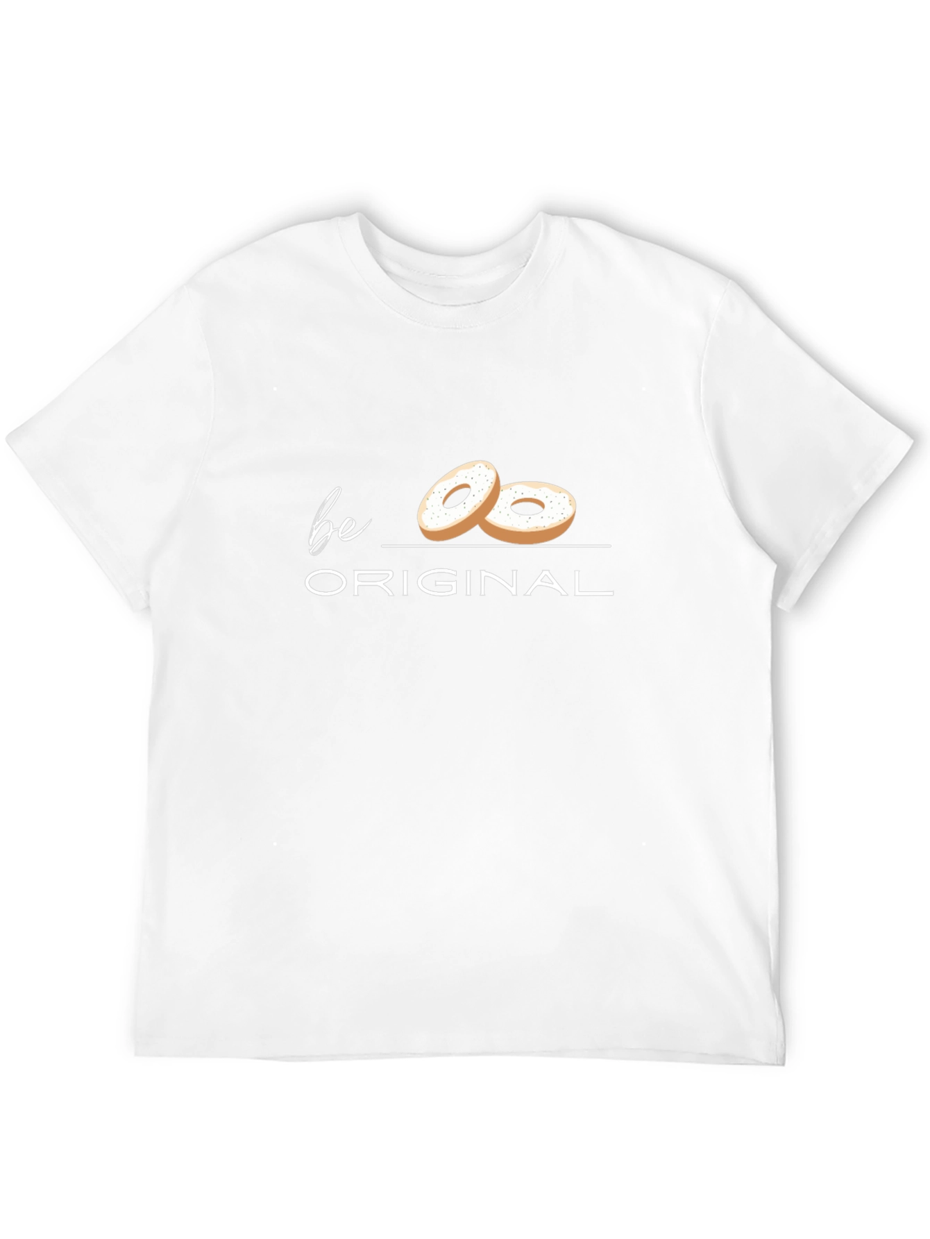 Be Original Bagel Graphic T-Shirt