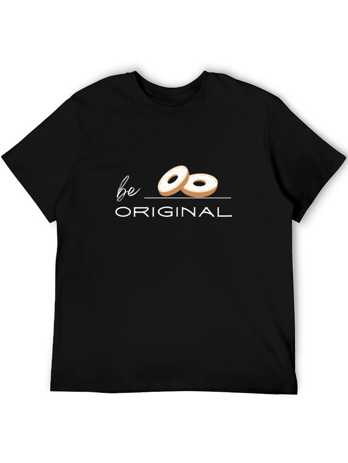 Be Original Bagel Graphic T-Shirt