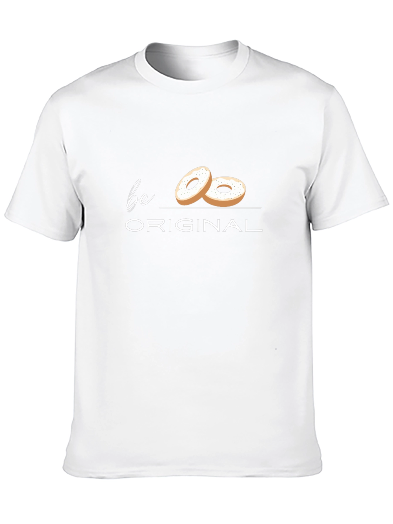 Be Original Bagel Graphic T-Shirt