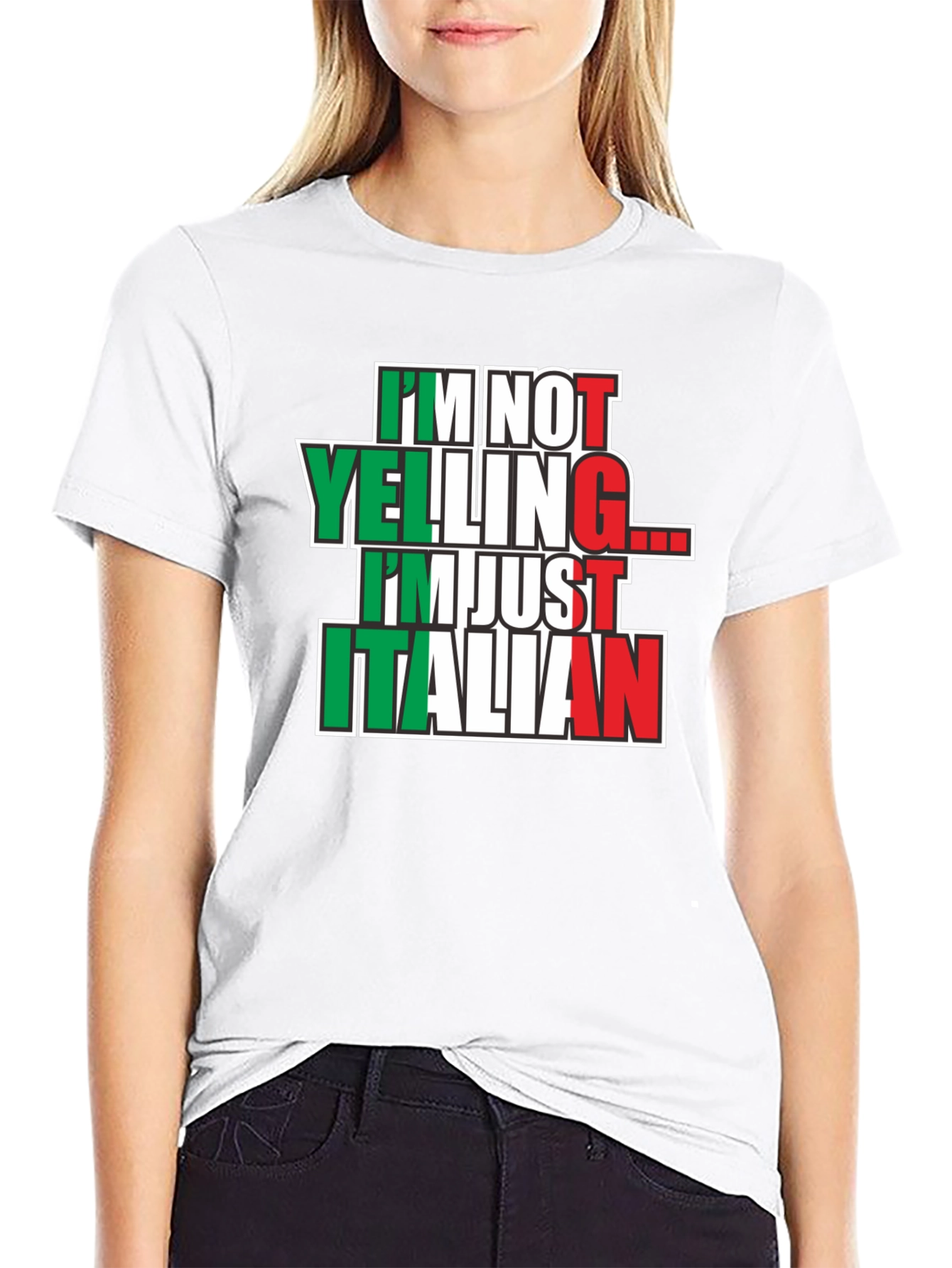 Im Not Yelling Im Just Italian T-Shirt