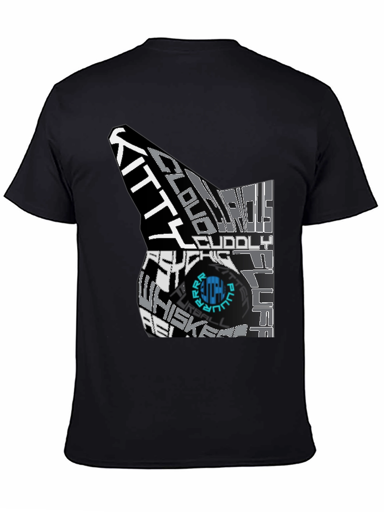 Cool Cat Typography T-Shirt