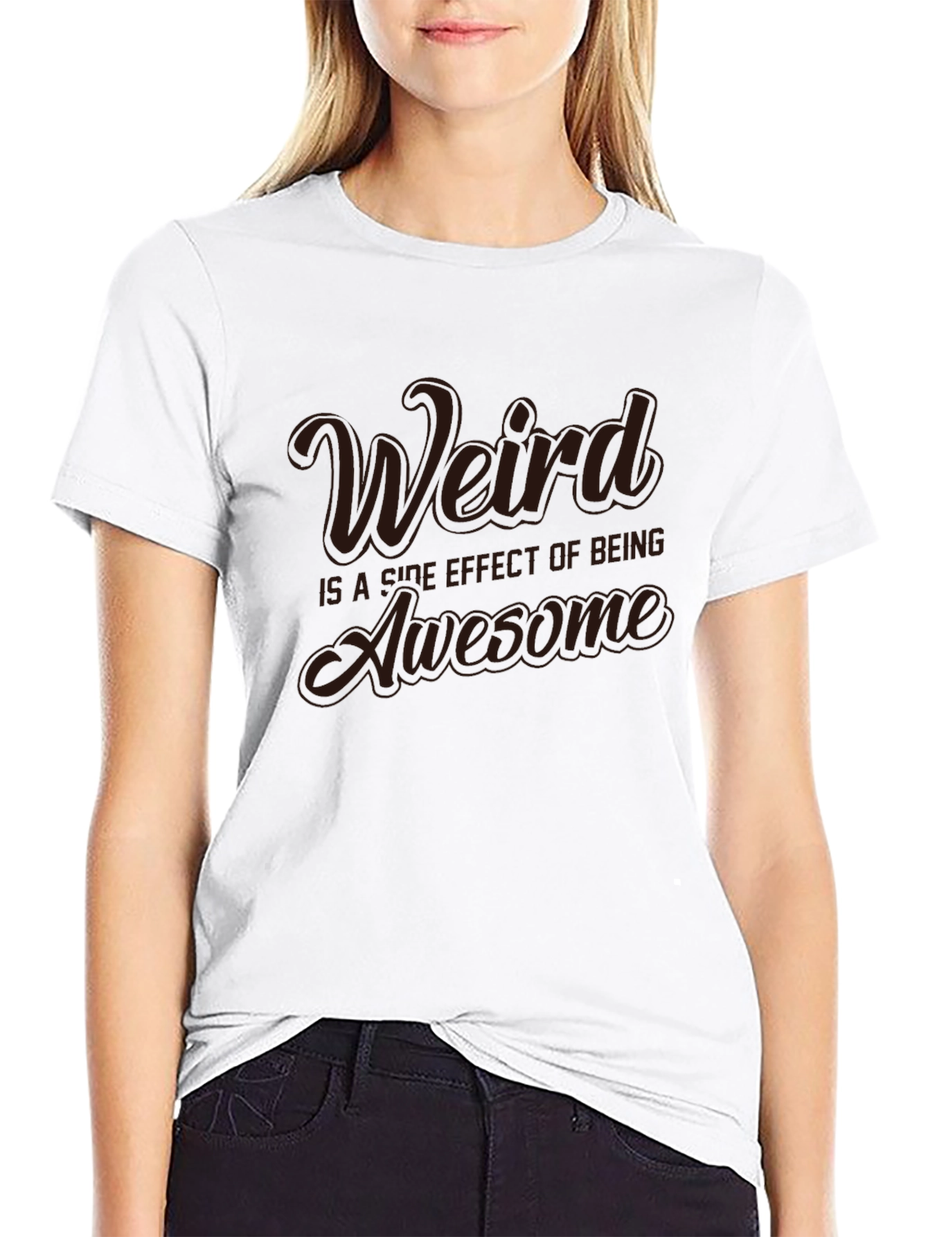 Weird is Awesome T-Shirt - Unique Graphic Tee