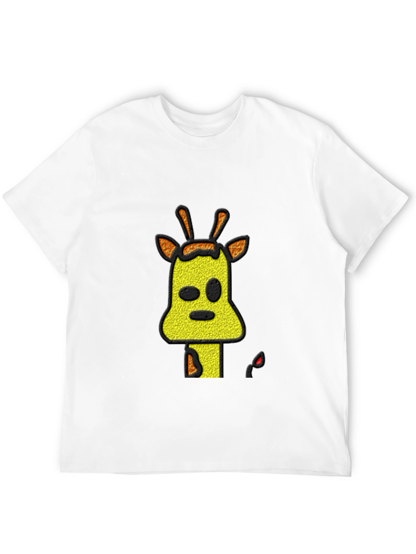 Cartoon Giraffe T-Shirt - Unique Graphic Tee