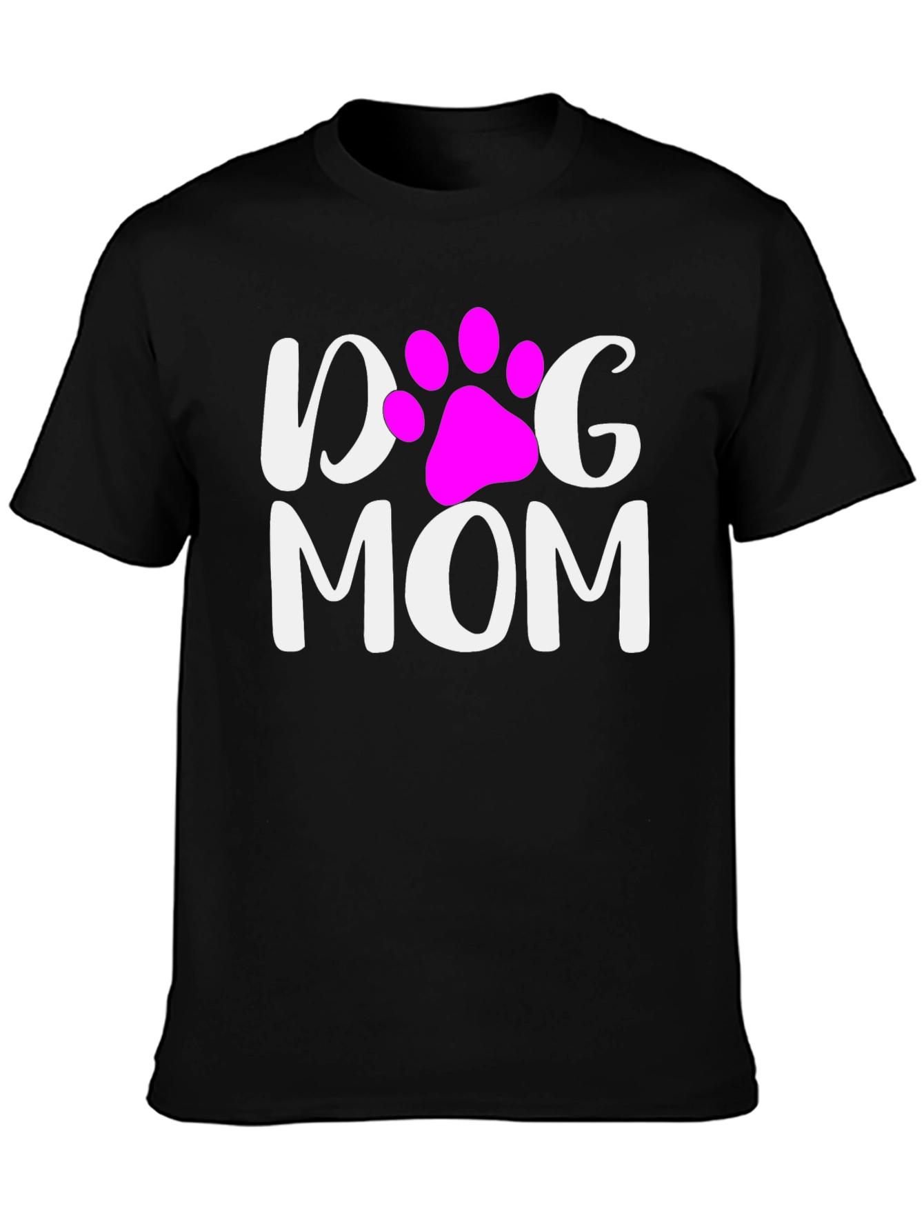 Dog Mom Graphic T-Shirt