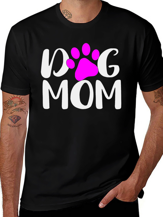 Dog Mom Graphic T-Shirt