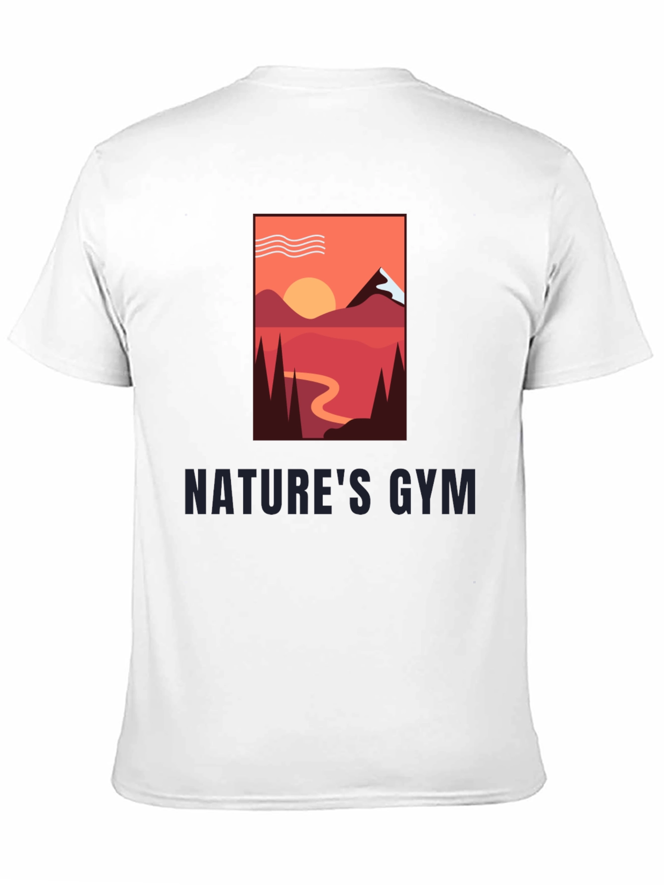 Natures Gym Graphic Tee - Outdoor Adventure Shirt