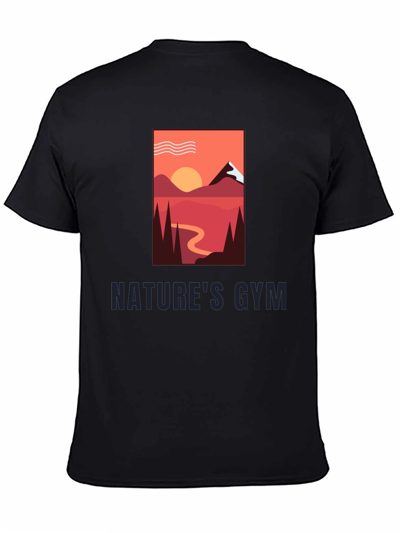 Natures Gym Graphic Tee - Outdoor Adventure Shirt
