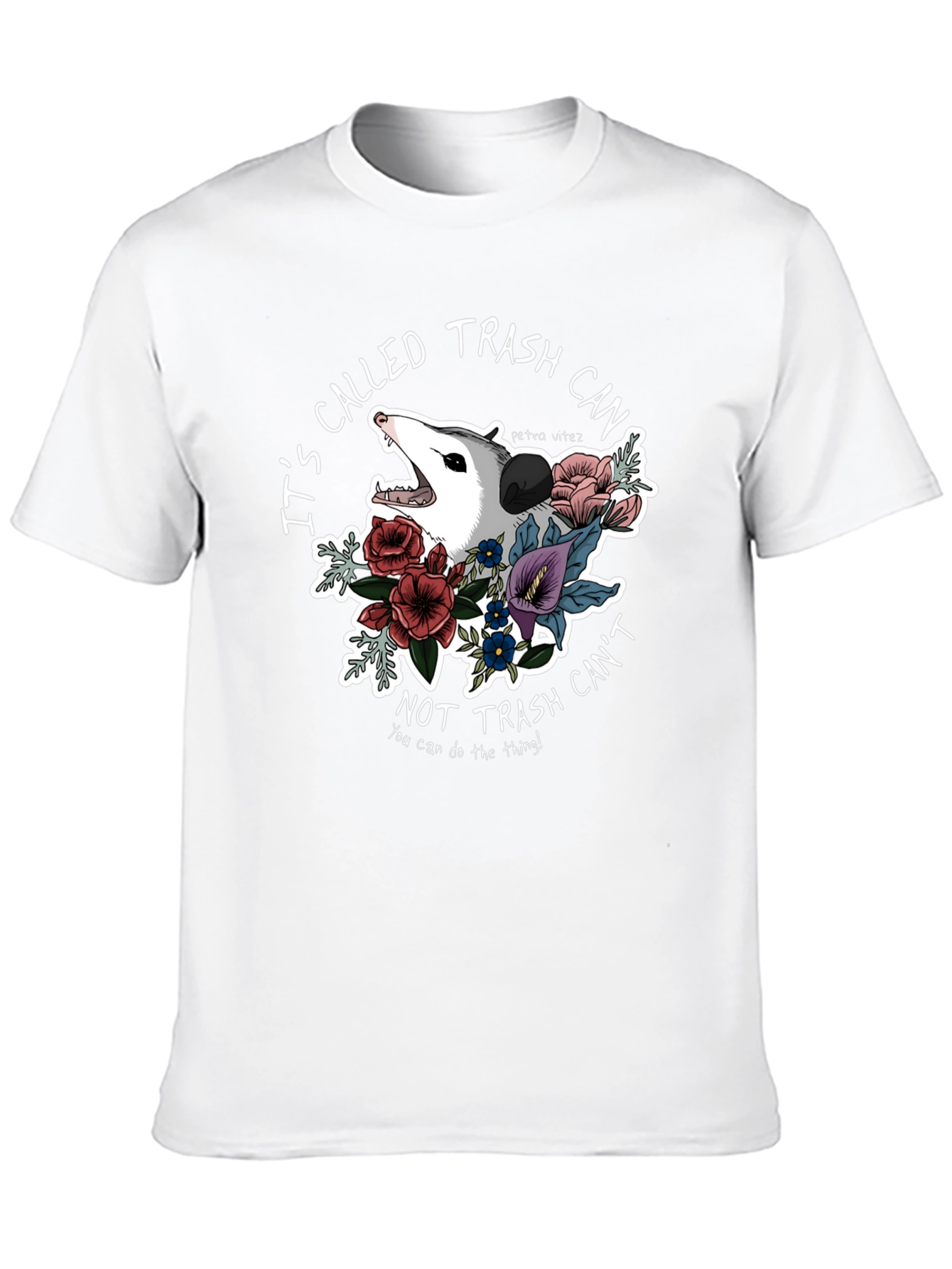 Trash Cant T-Shirt Opossum Graphic Tee