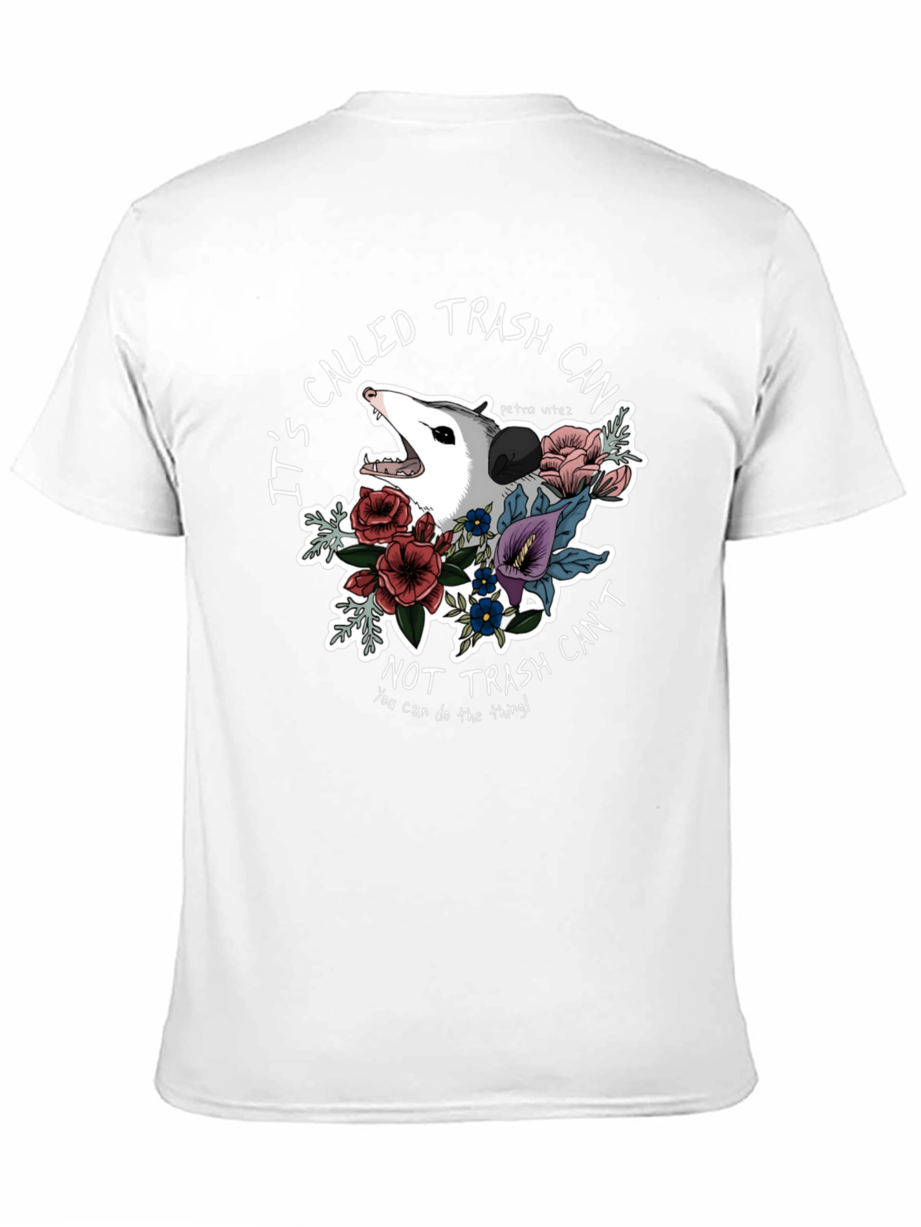 Trash Cant T-Shirt Opossum Graphic Tee