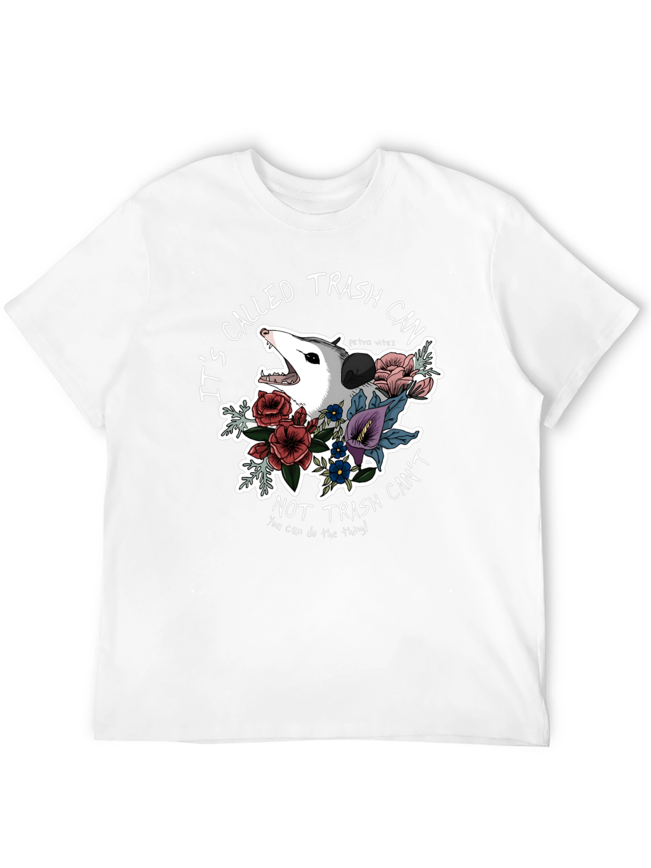 Trash Cant T-Shirt Opossum Graphic Tee