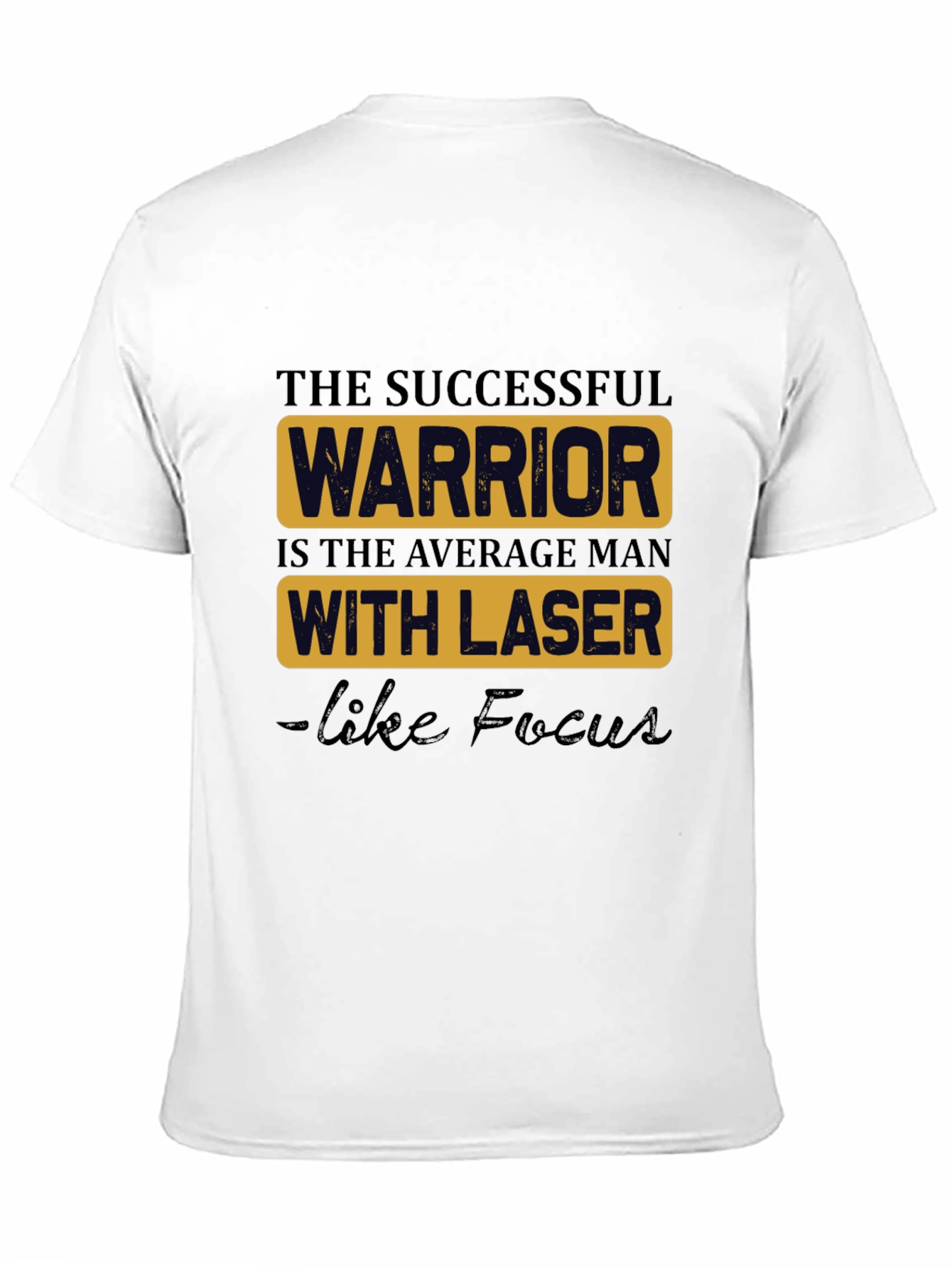 Successful Warrior Graphic Tee - Black