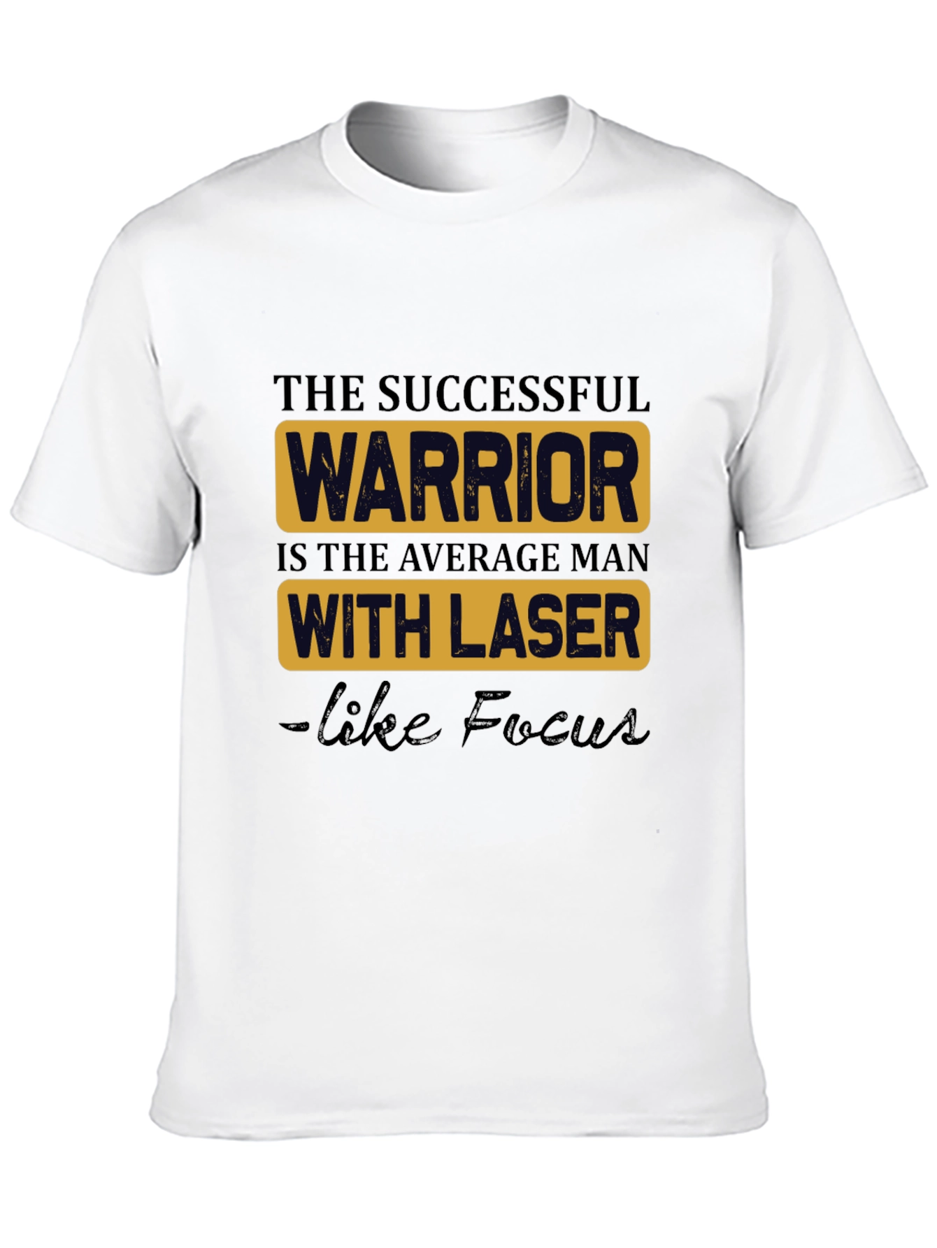 Successful Warrior Graphic Tee - Black