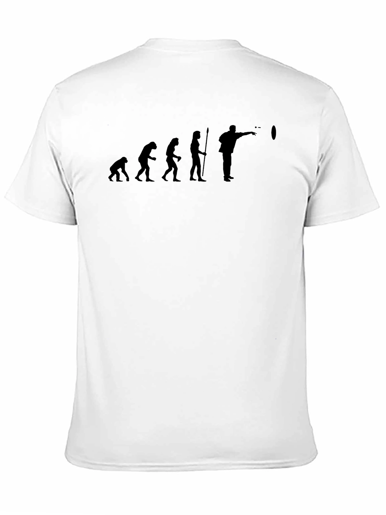 Evolution of Cornhole Black T-Shirt