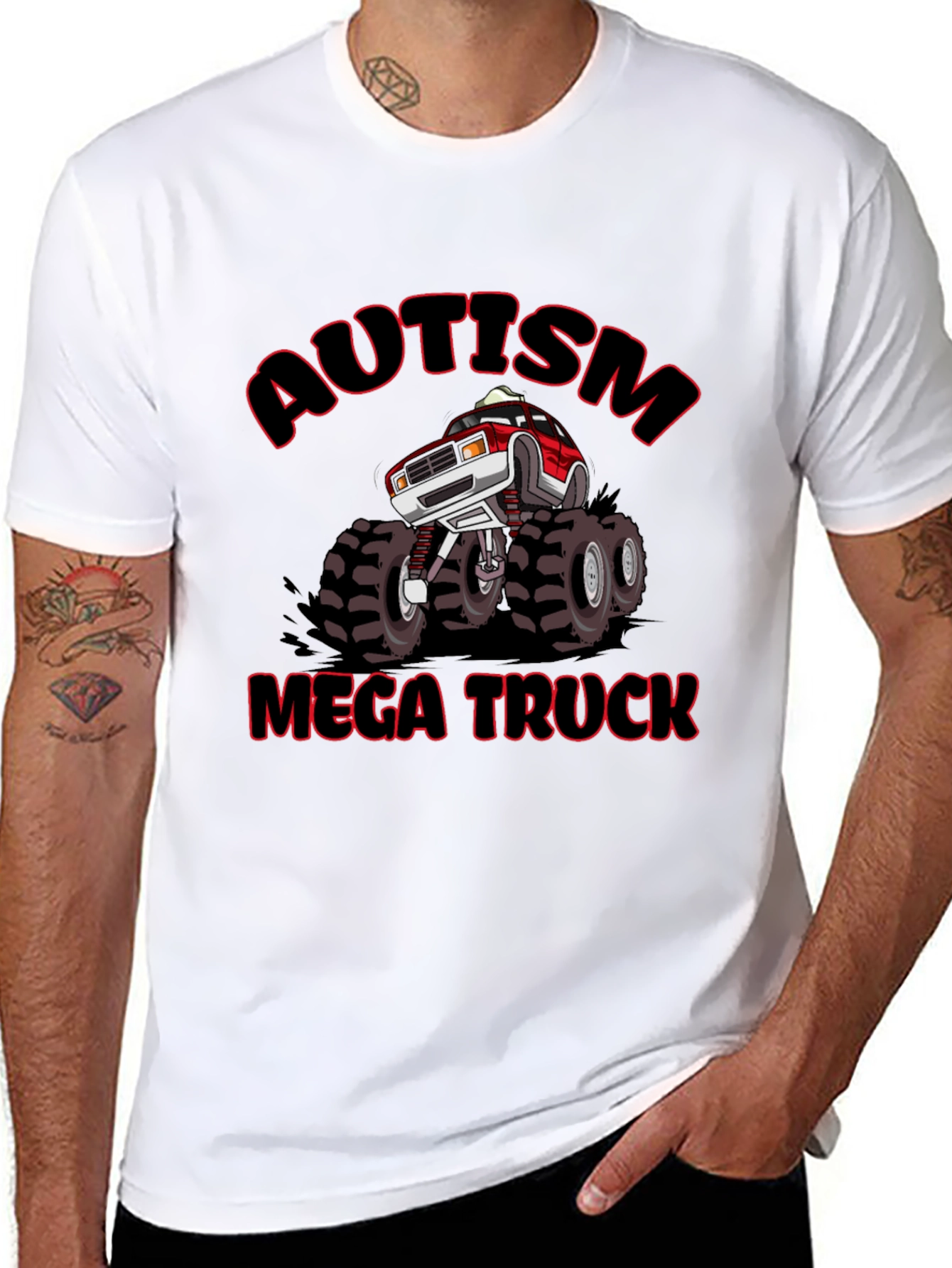 Autism Mega Truck T-Shirt