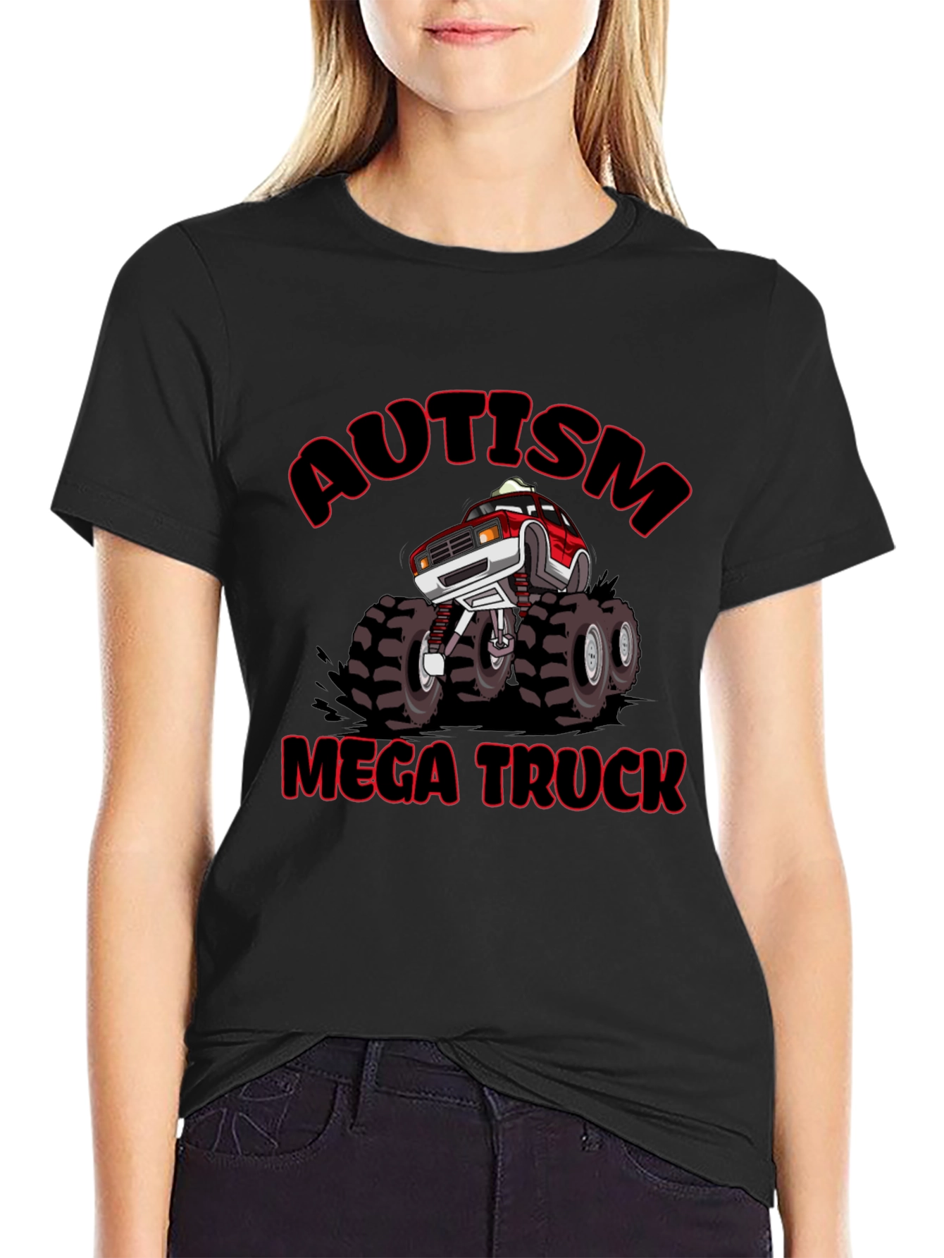 Autism Mega Truck T-Shirt