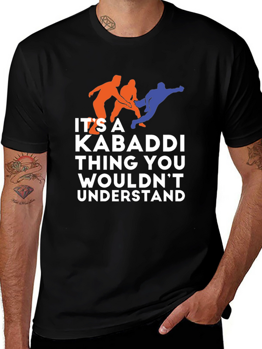 Kabaddi Thing T-Shirt - Black