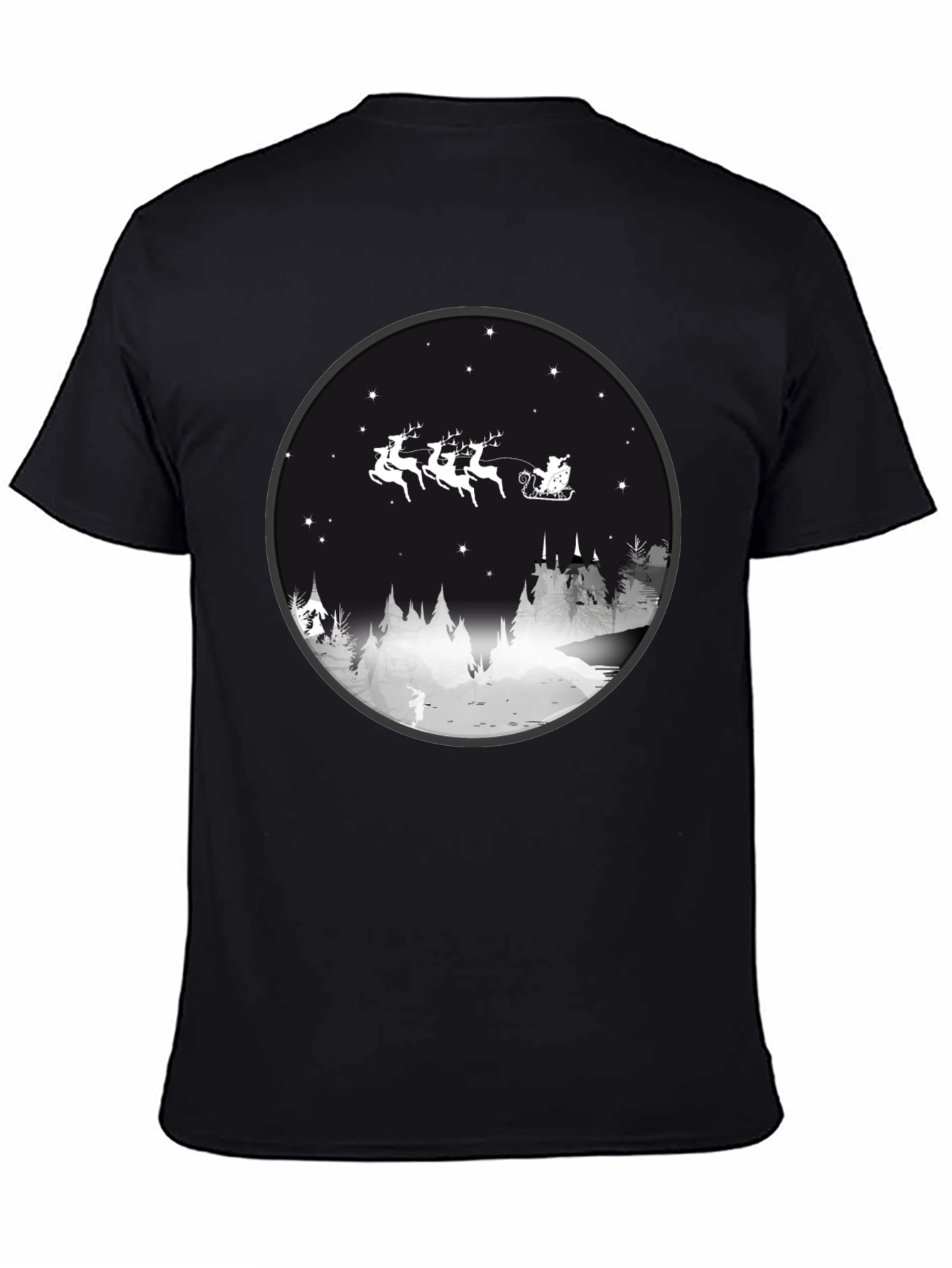 Christmas Santa Sleigh T-Shirt