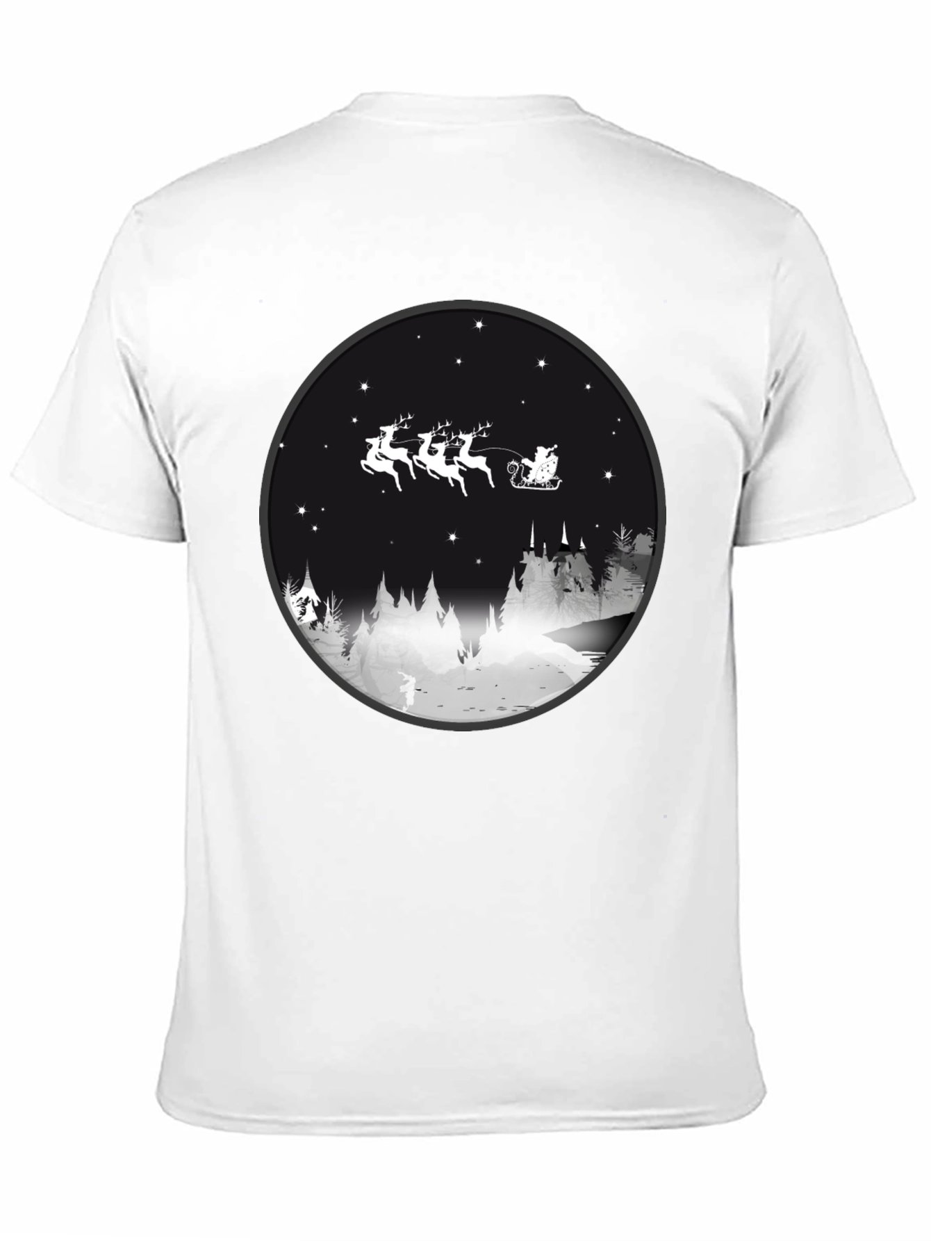 Christmas Santa Sleigh T-Shirt