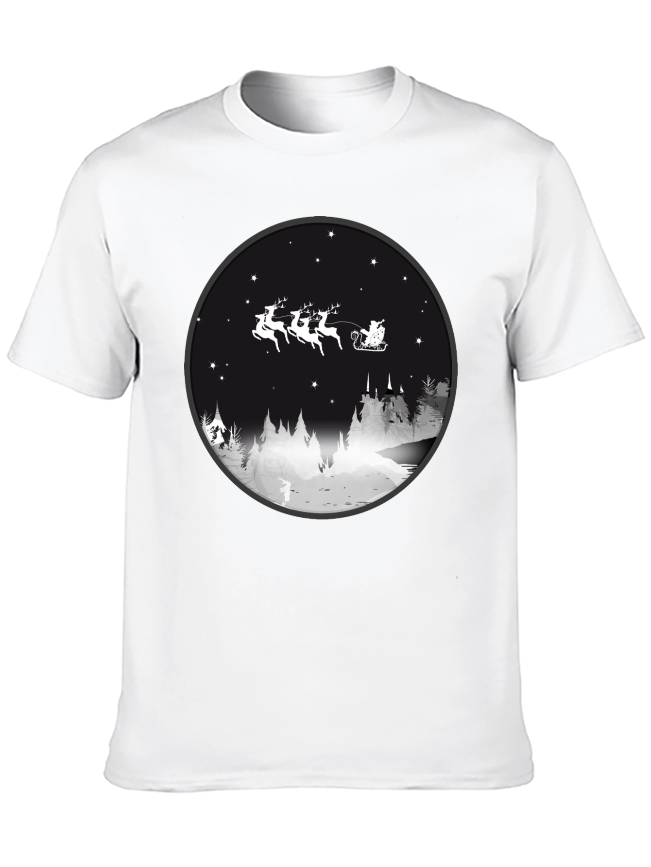 Christmas Santa Sleigh T-Shirt
