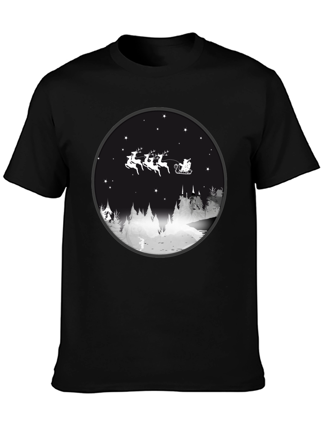 Christmas Santa Sleigh T-Shirt