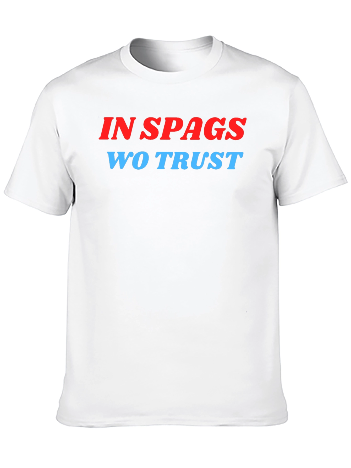 In Spags Wo Trust Graphic Tee