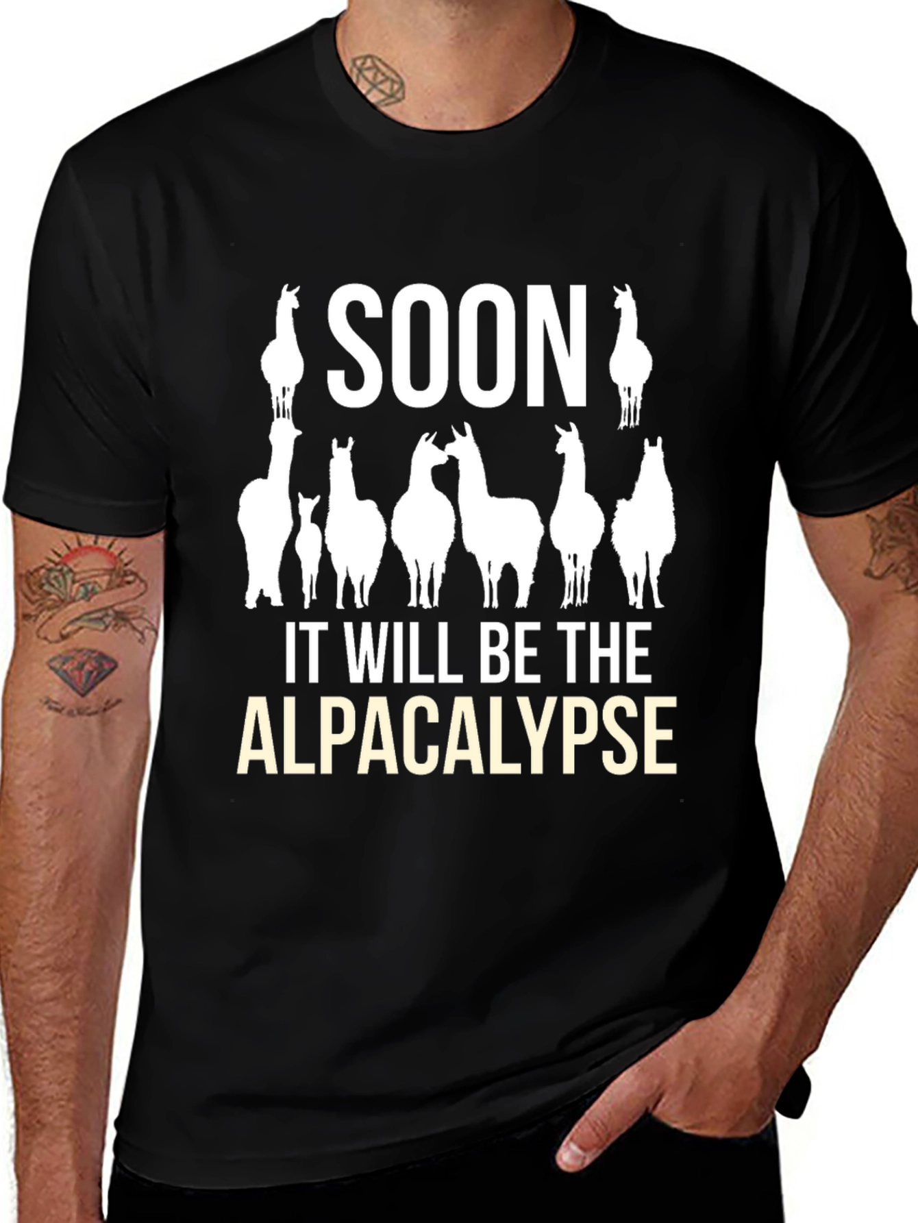 Alpacalypse T-Shirt: Soon It Will Be the Alpacalypse!