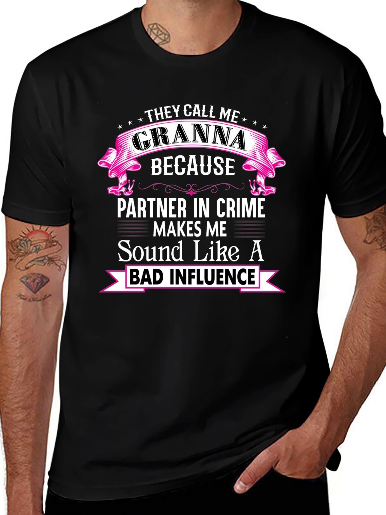 Granna Bad Influence Graphic Tee