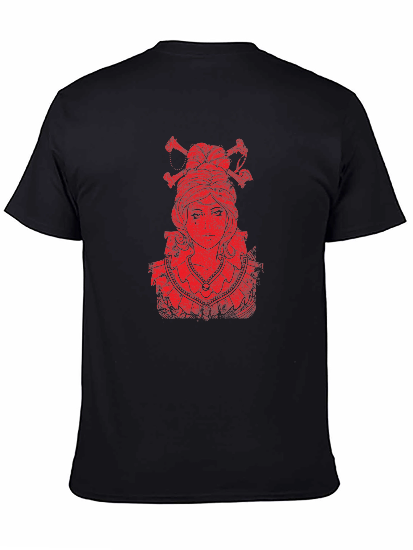 Edgy Red Graphic Tee