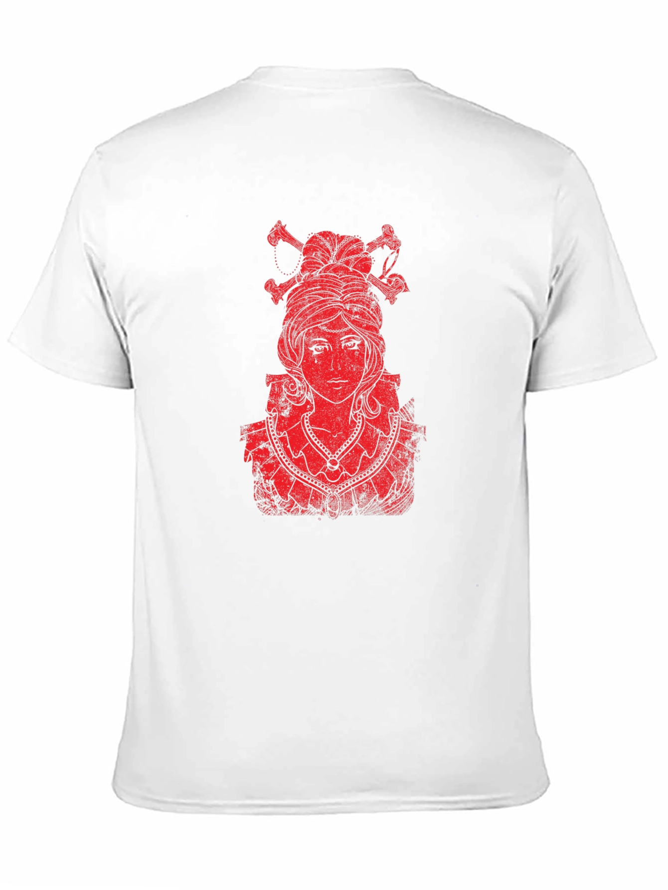 Edgy Red Graphic Tee