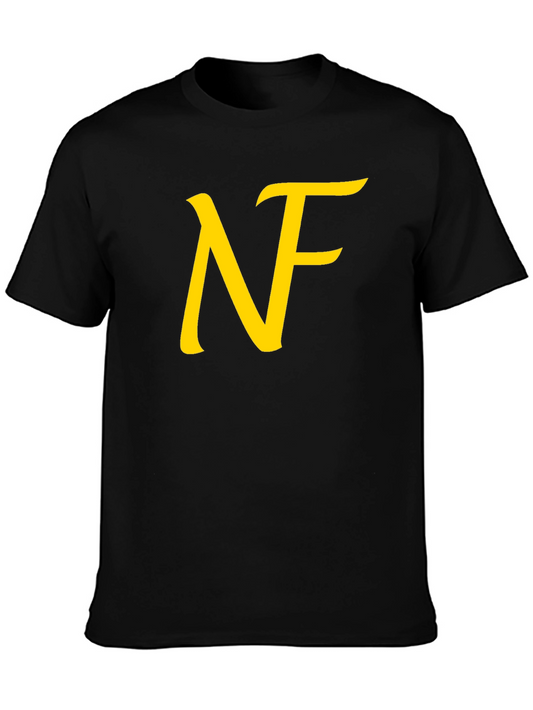 NF Logo Black T-Shirt - Stylish Graphic Tee