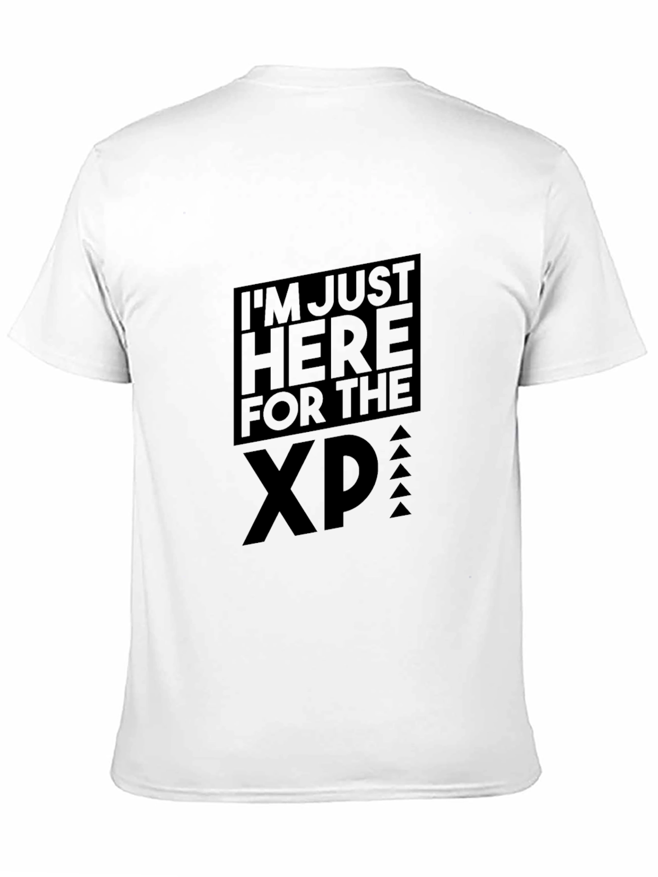 Im Just Here For The XP Black T-Shirt