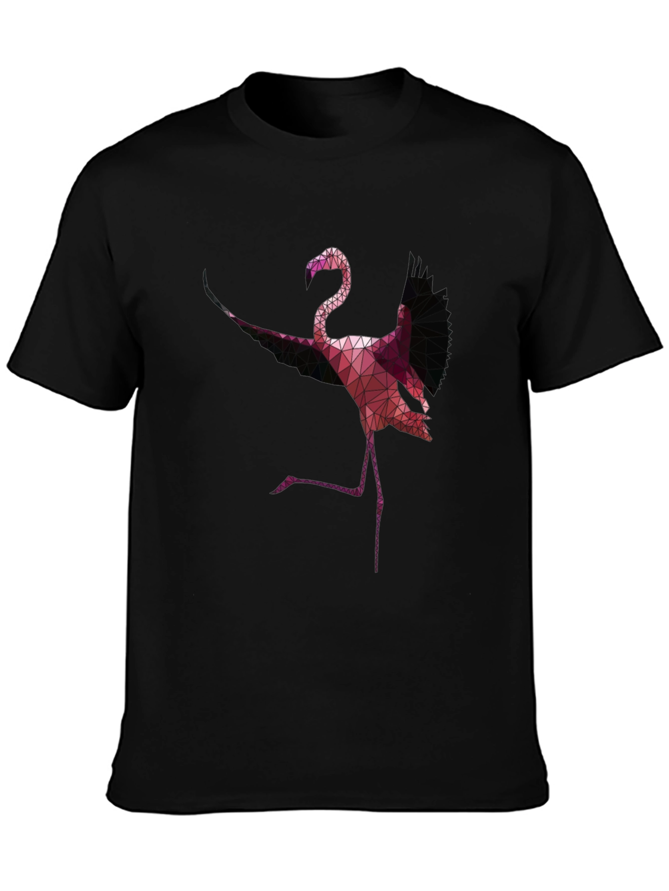 Geometric Flamingo T-Shirt