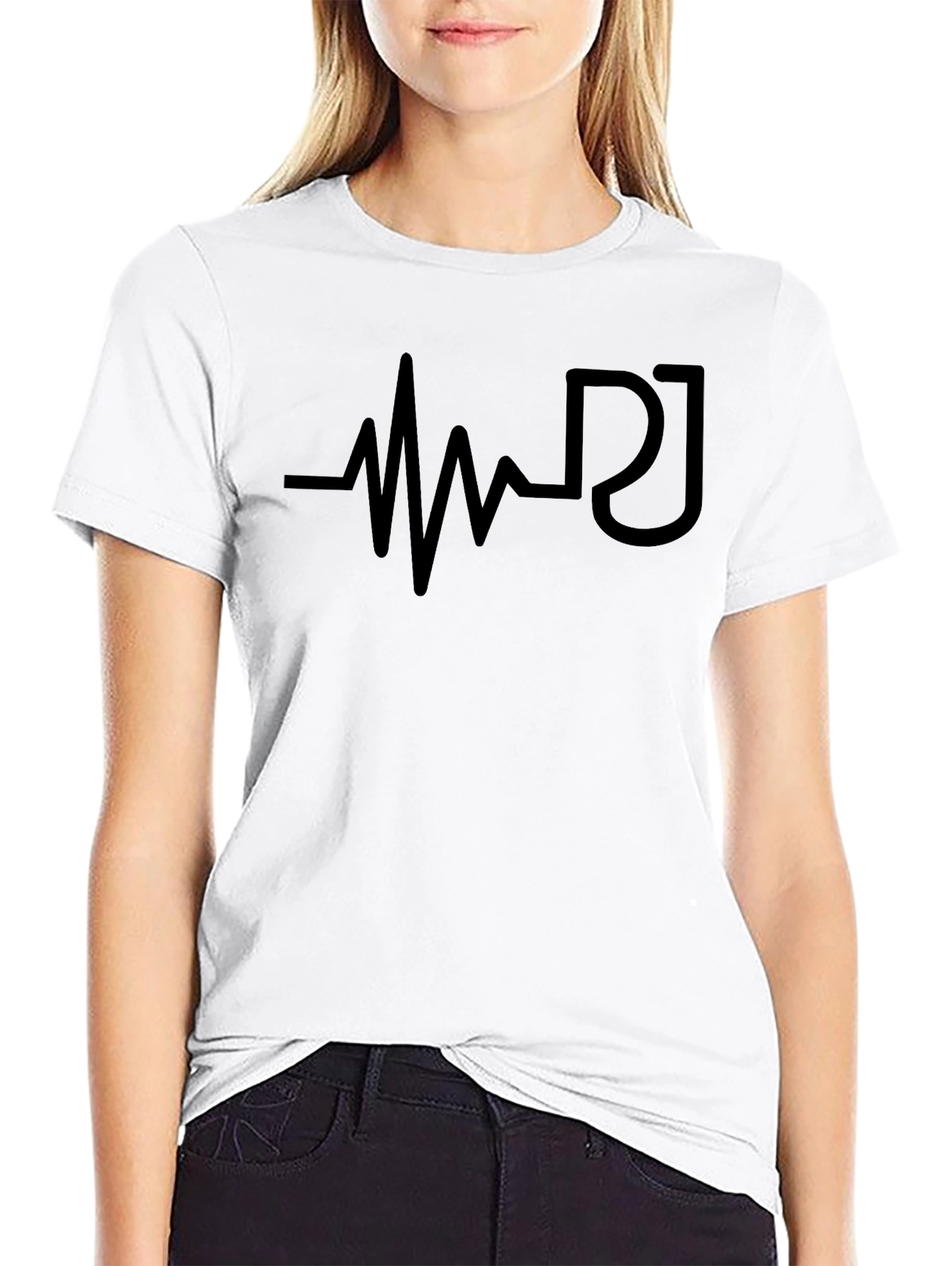 DJ Heartbeat T-Shirt - Music Lover Tee